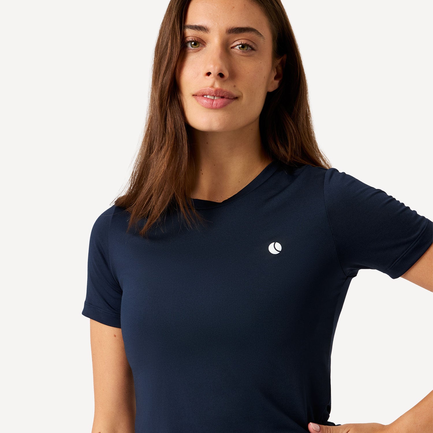 Björn Borg Ace Women's Slim Tennis Shirt - Dark Blue (4)