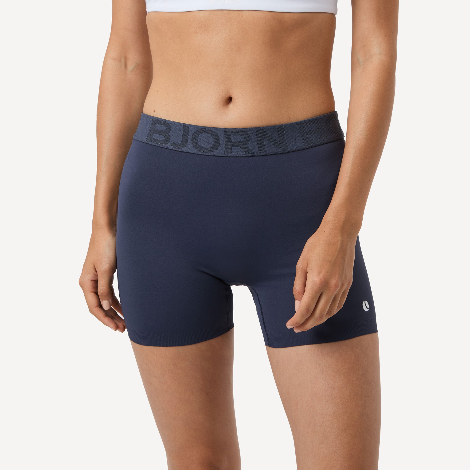 Björn Borg Ace Women's Stretch Tennis Shorts - Grey (1)