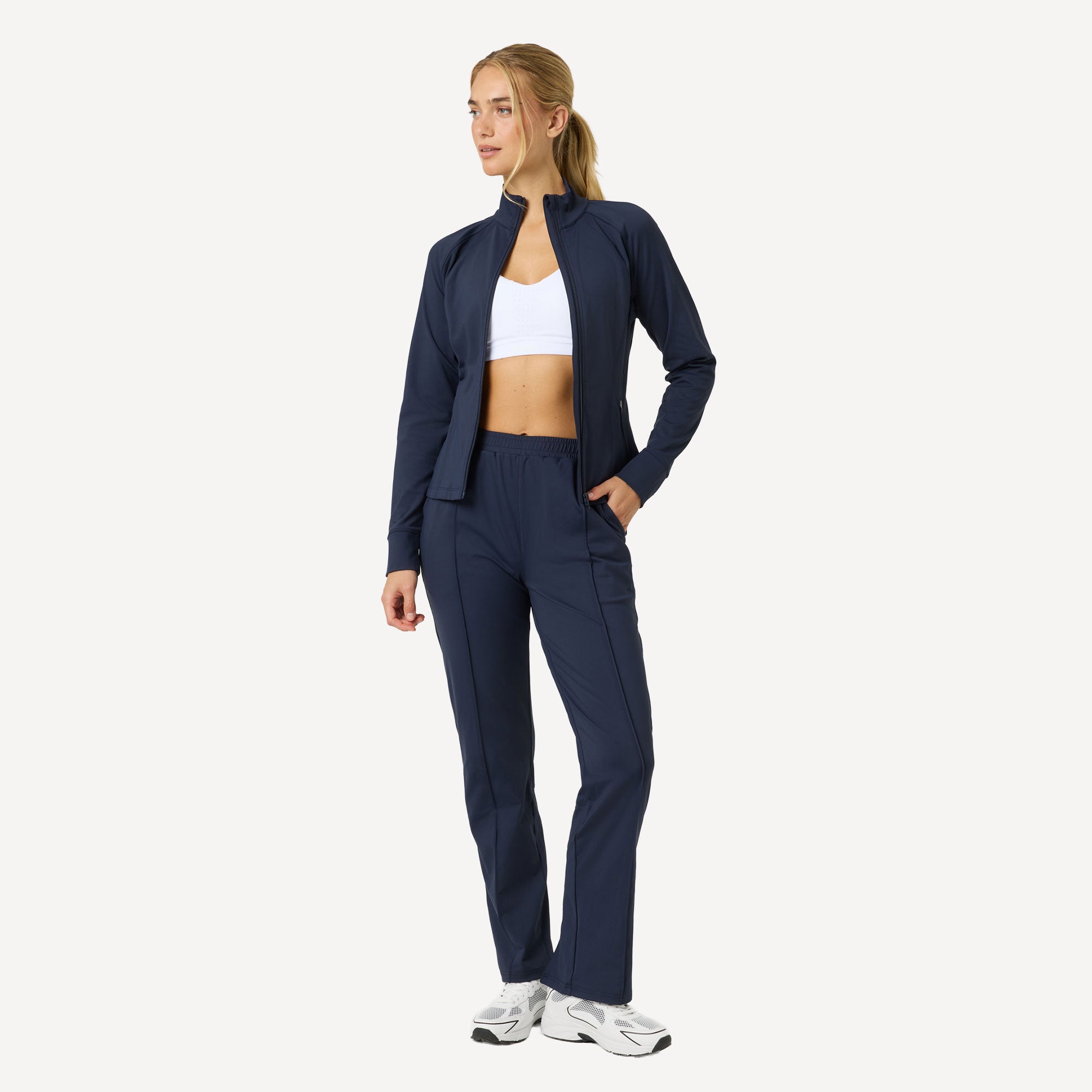 Björn Borg Ace Women's Tennis Track Jacket - Dark Blue (3)