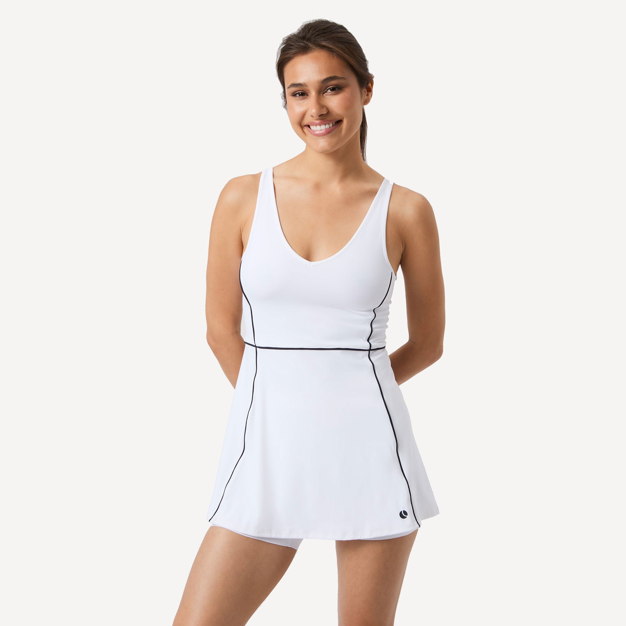 Björn Borg Ace Women's V Tennis Dress - White (1)