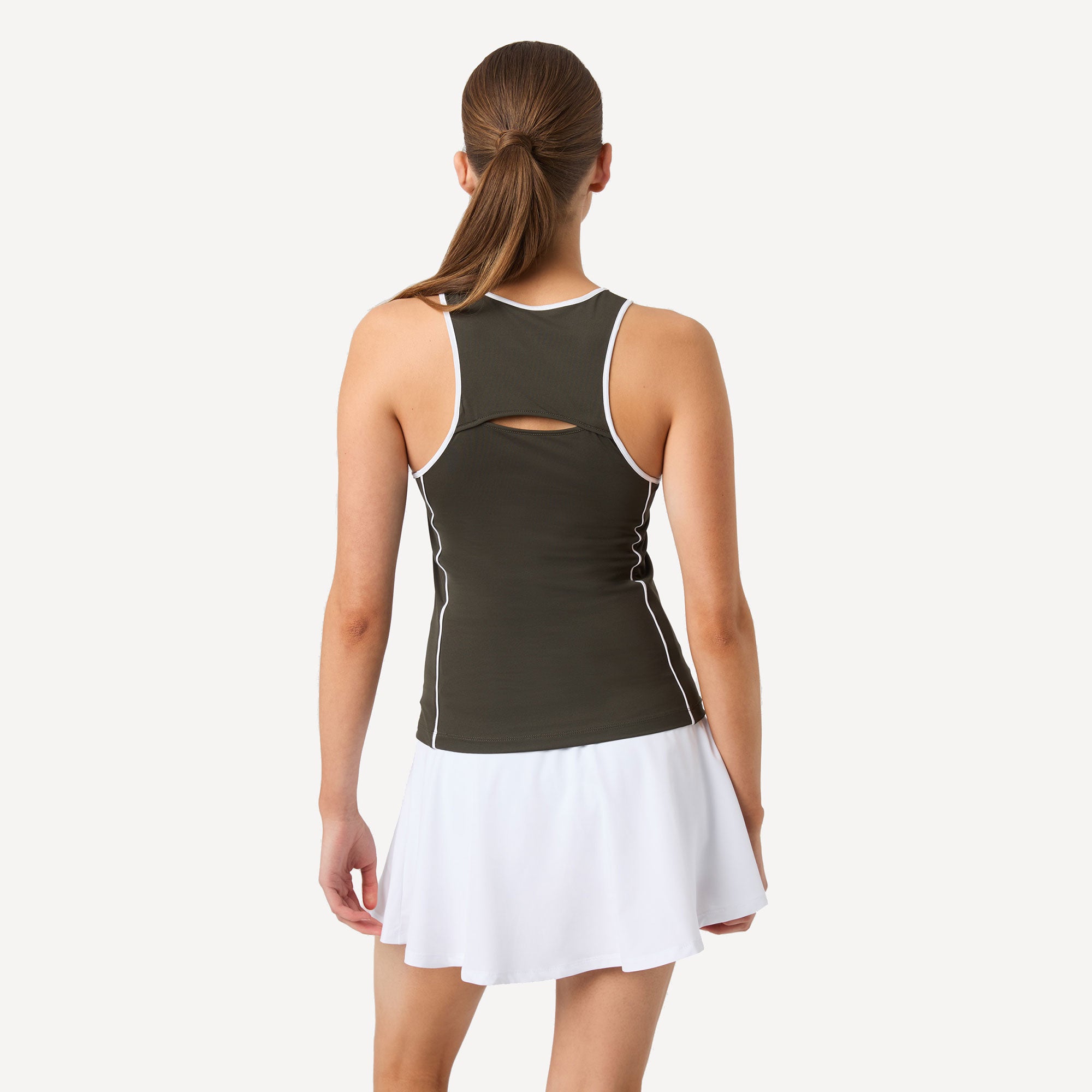 Björn Borg Ace Women's V Tennis Tank - Grey (2)