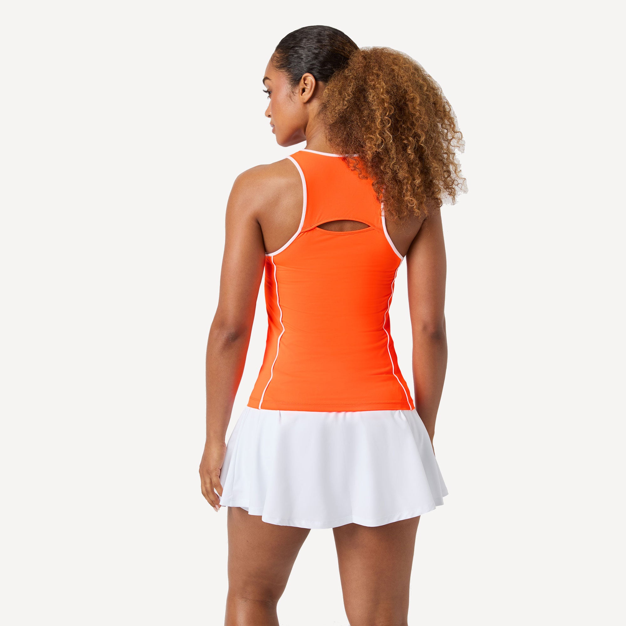 Björn Borg Ace Women's V Tennis Tank - Orange (2)