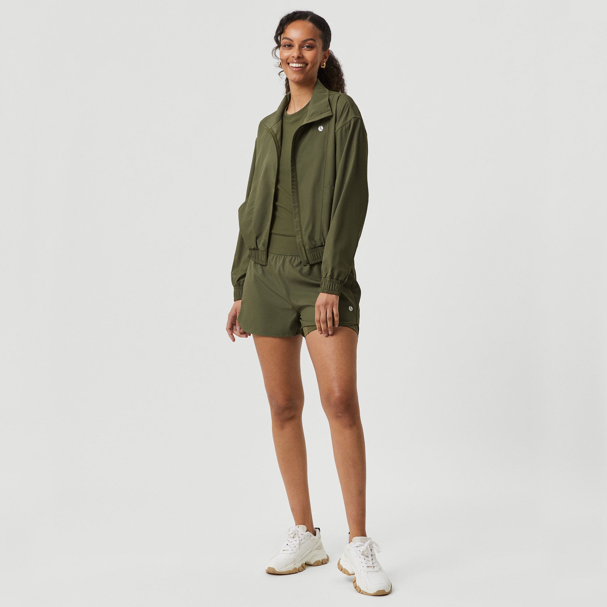 Björn Borg Ace Women's Woven Tennis Track Jacket - Green (3)