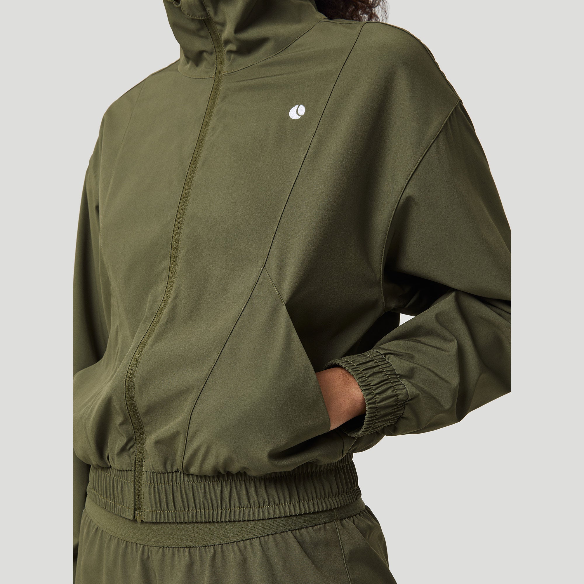 Björn Borg Ace Women's Woven Tennis Track Jacket - Green (5)