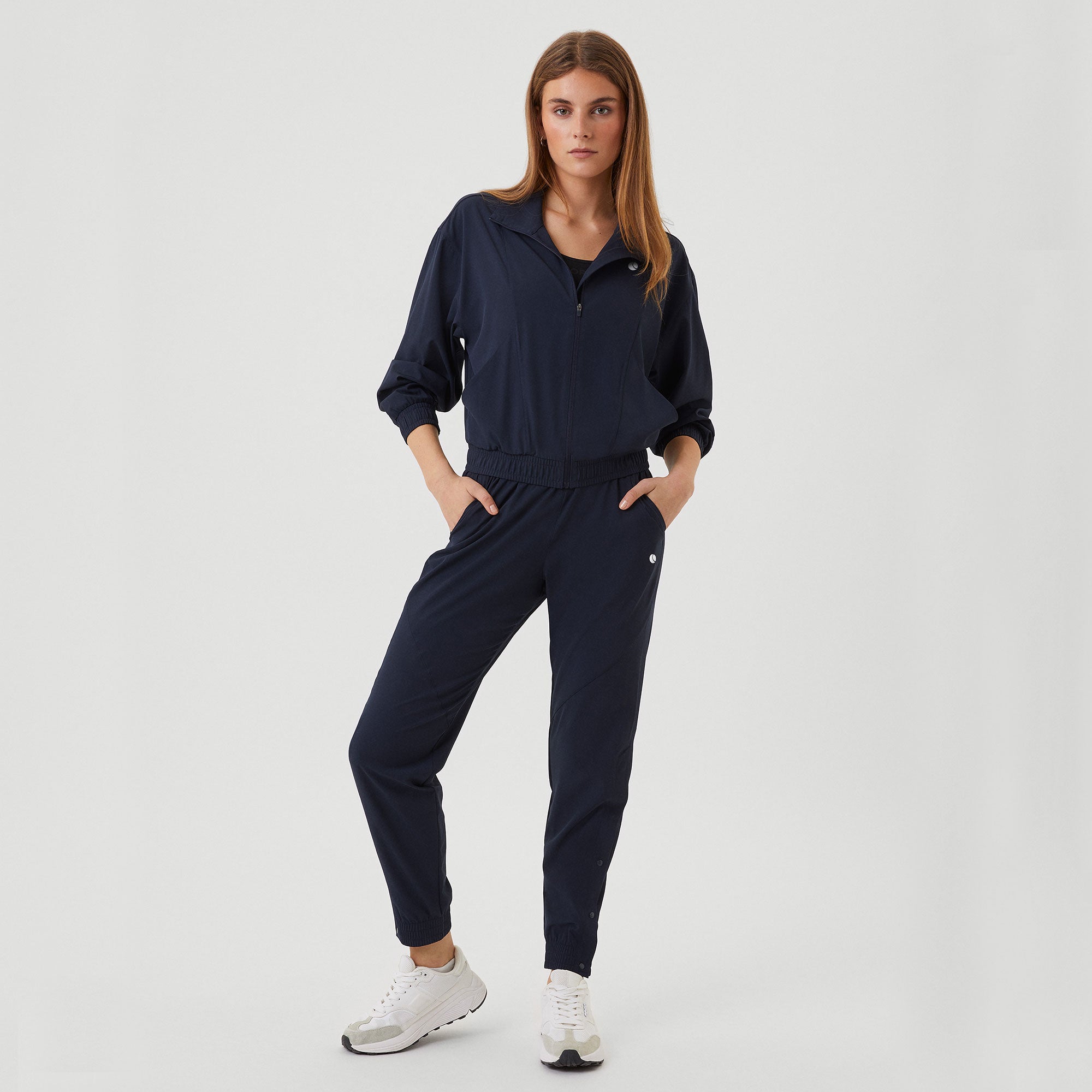 Björn Borg Ace Women's Woven Tennis Track Jacket - Dark Blue (4)
