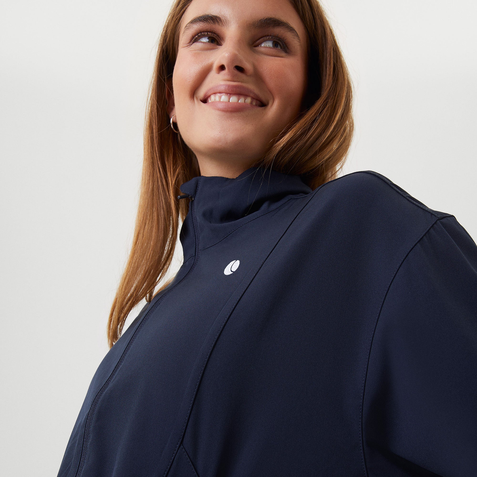 Björn Borg Ace Women's Woven Tennis Track Jacket - Dark Blue (5)