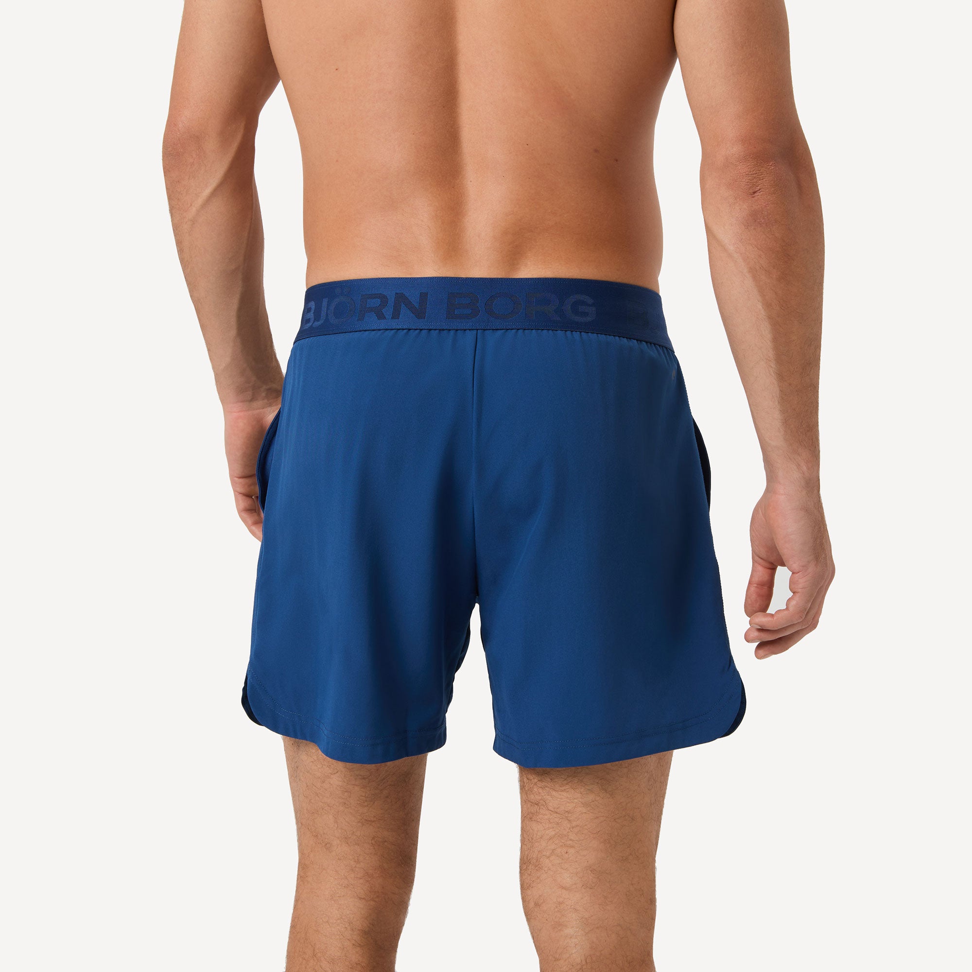 Björn Borg BORG Men's 6-Inch Shorts - Blue (2)