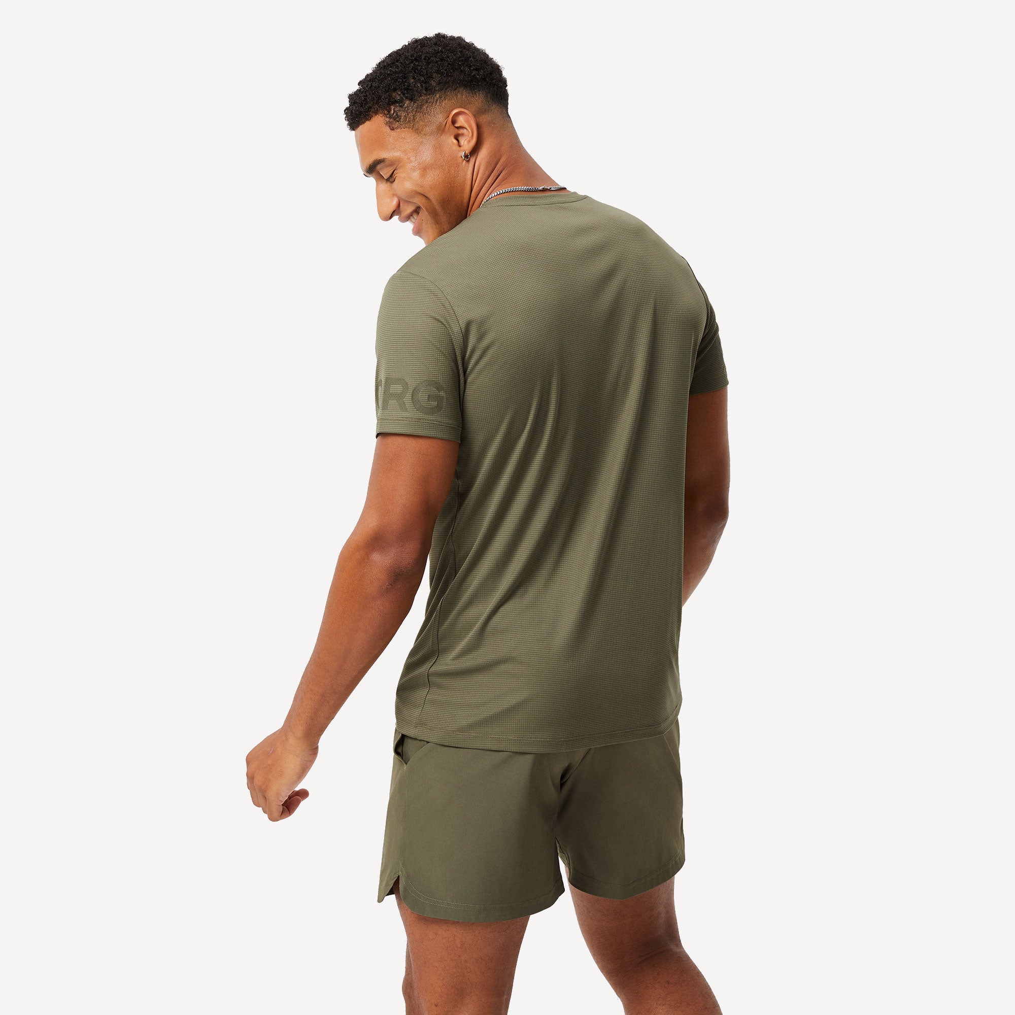 Björn Borg BORG Men's Light Shirt - Green (2)