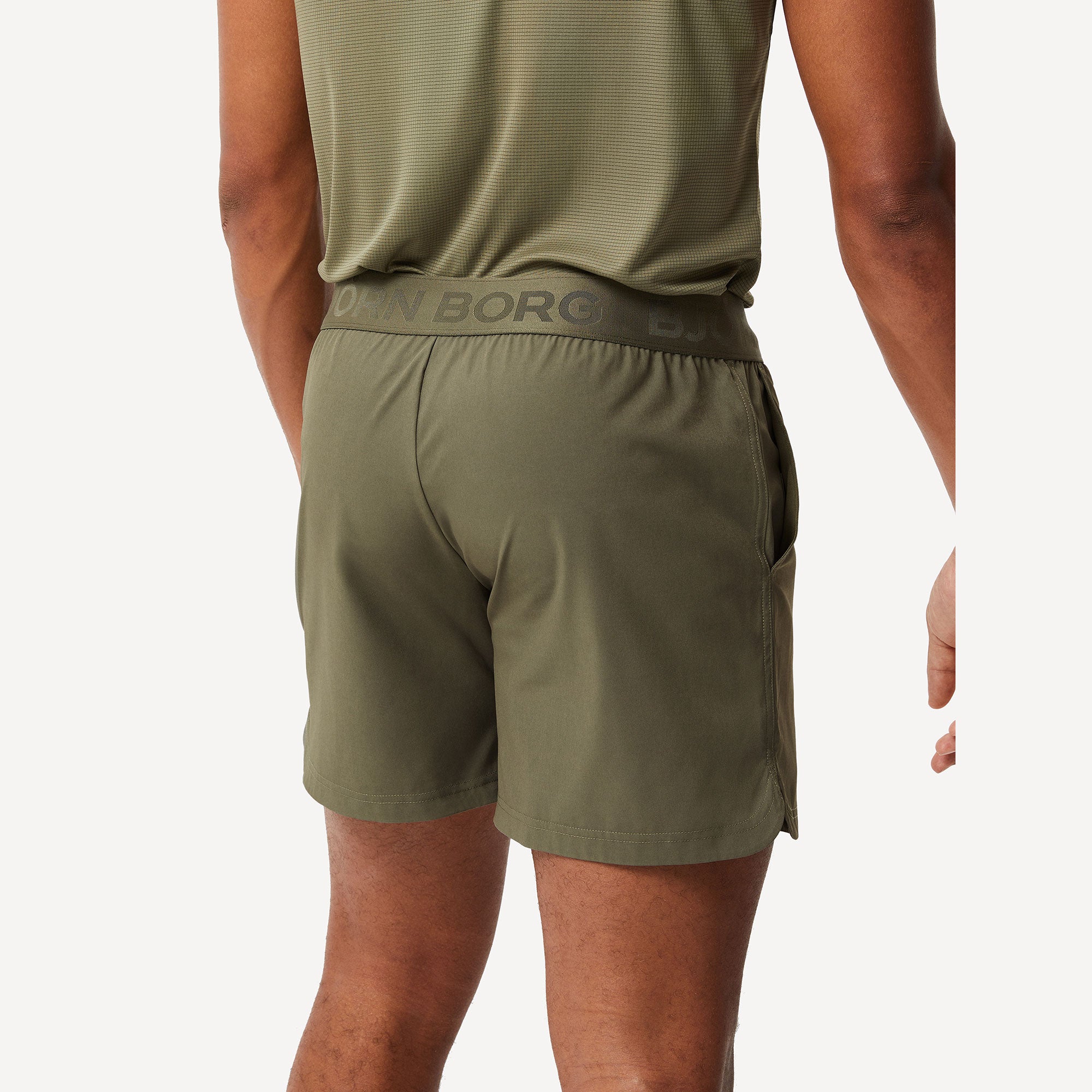 Björn Borg BORG Men's Short Shorts - Green (2)