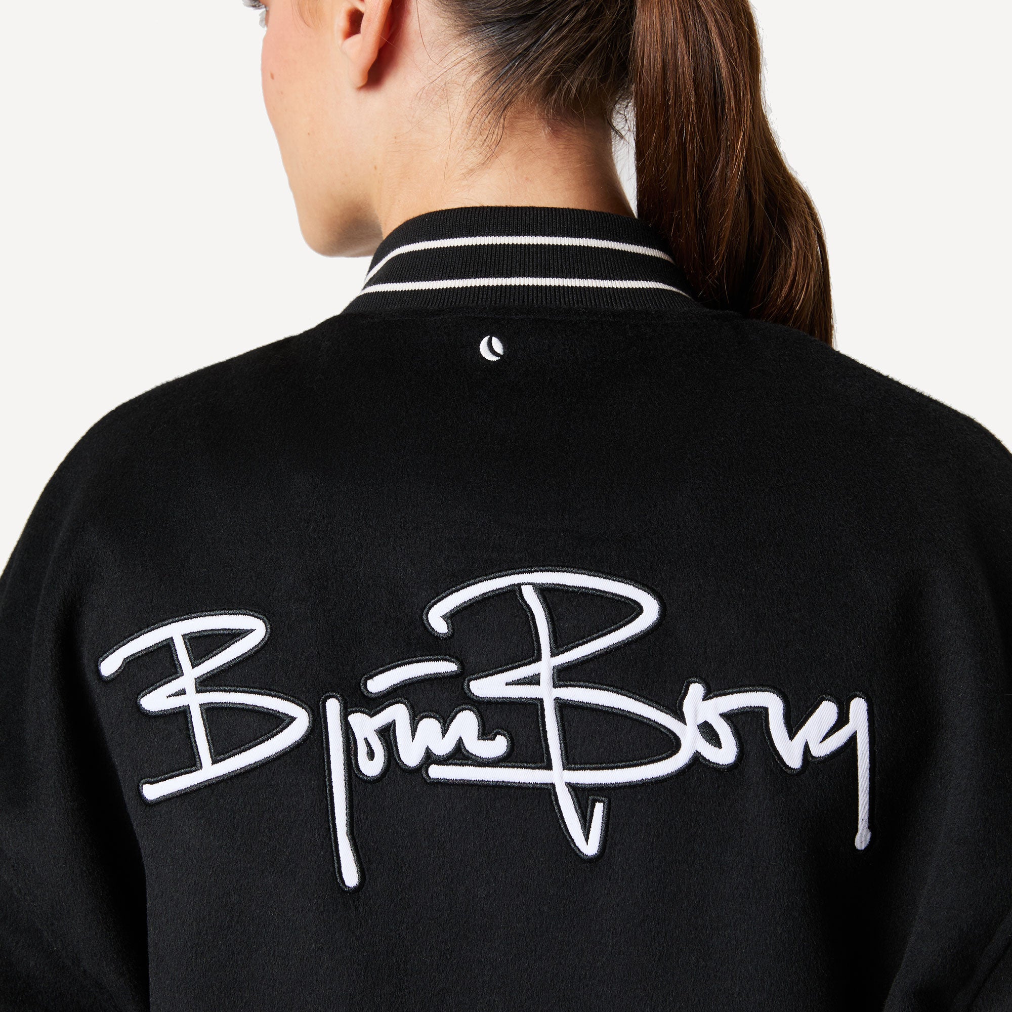 Björn Borg BORG Women's Varsity Jacket - Black (4)