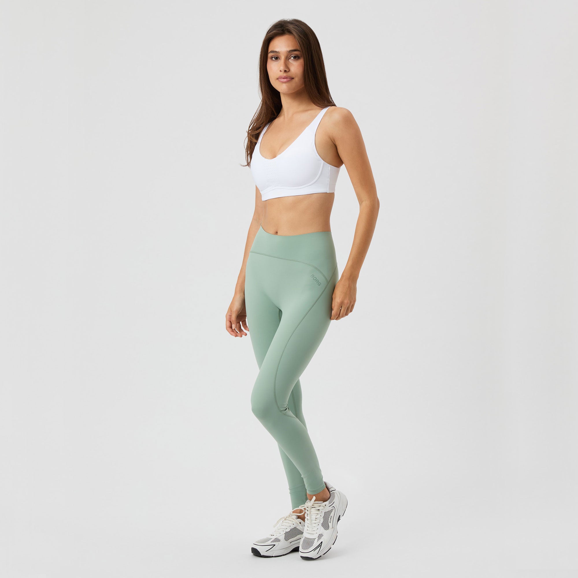 Björn Borg Women's Reform Sports Bra - White (3)