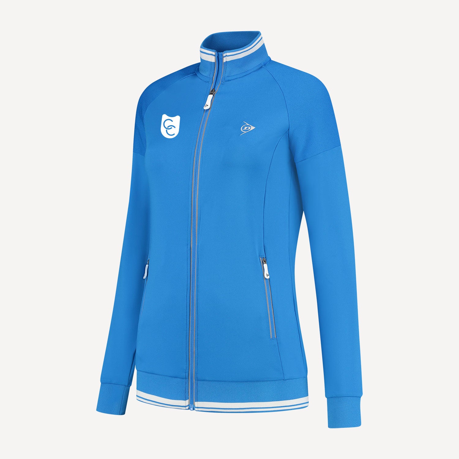 Dunlop Club Girls' Knitted Tennis Jacket - C.C. (1)