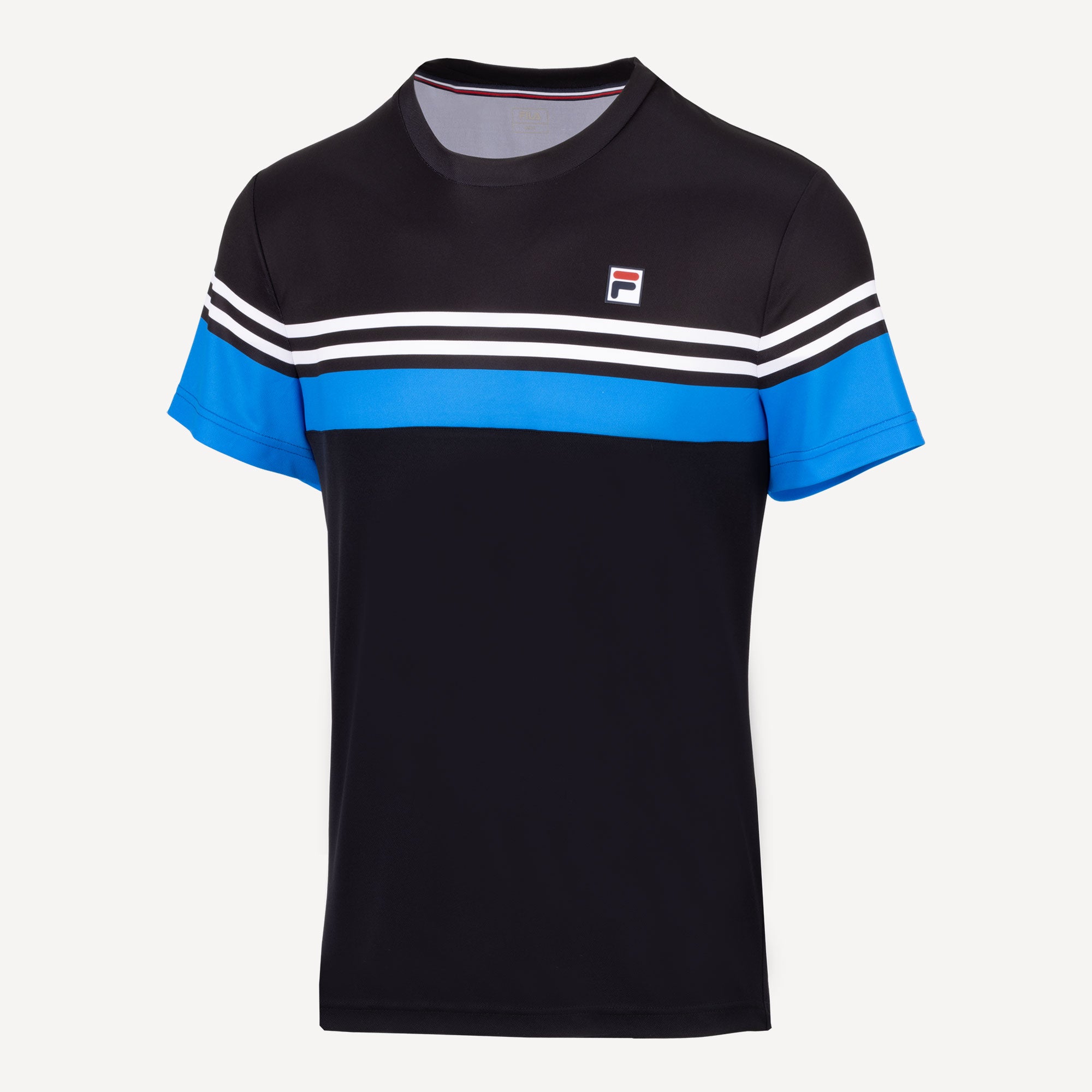 Fila Malte Men's Tennis Shirt Black (1)