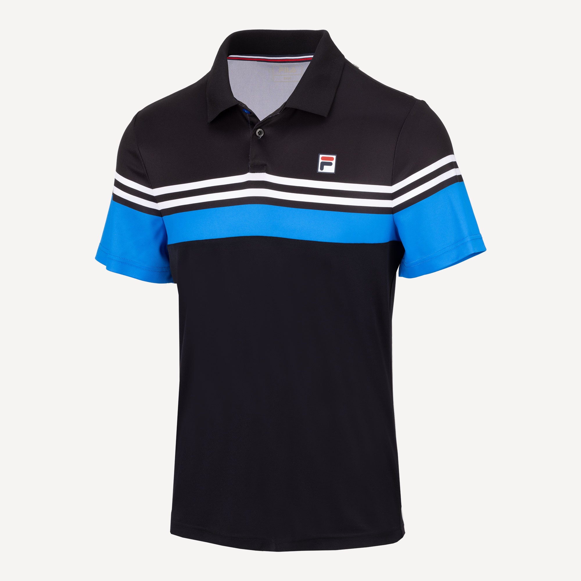 Fila Paul Men's Tennis Polo Black (1)