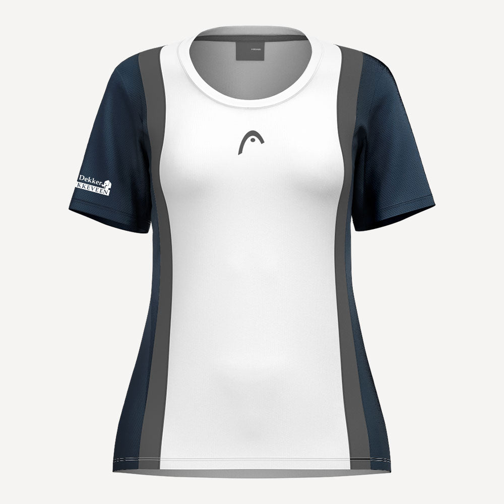 HEAD Club 25 Women's Tech Tennis Shirt - TVDR (1)