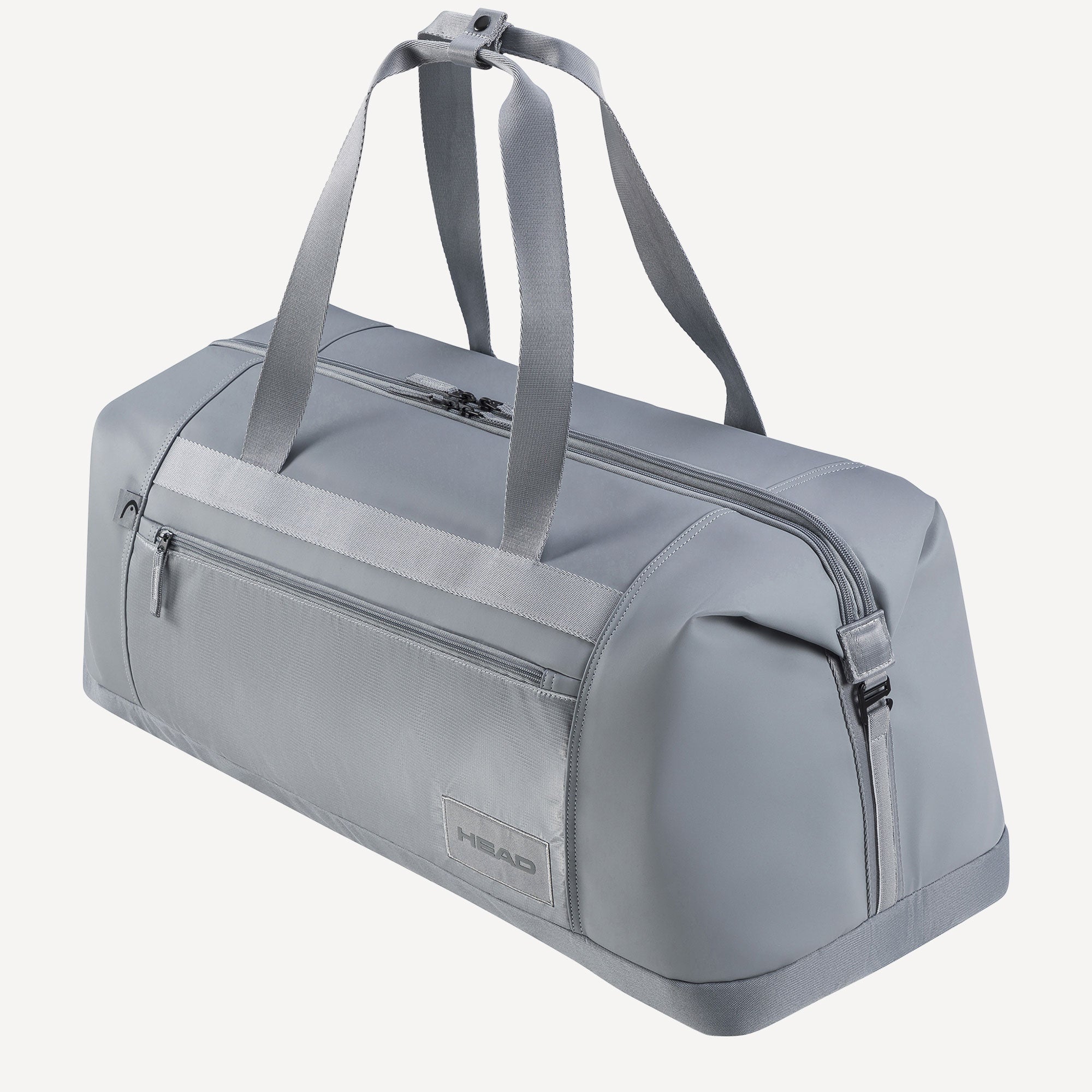 Gray duffle sale bag