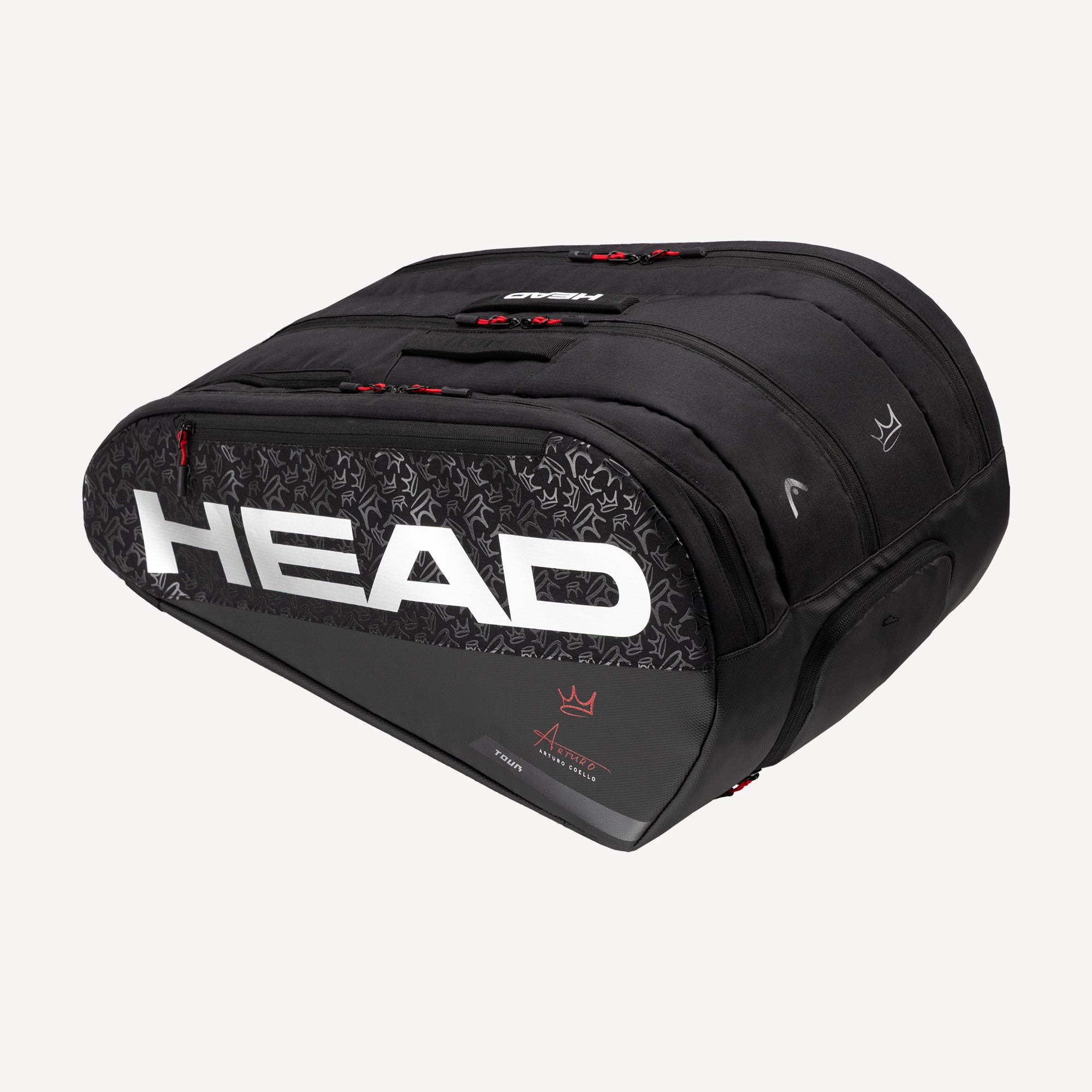 HEAD Coello Tour L Padel Bag - Dark Grey (1)