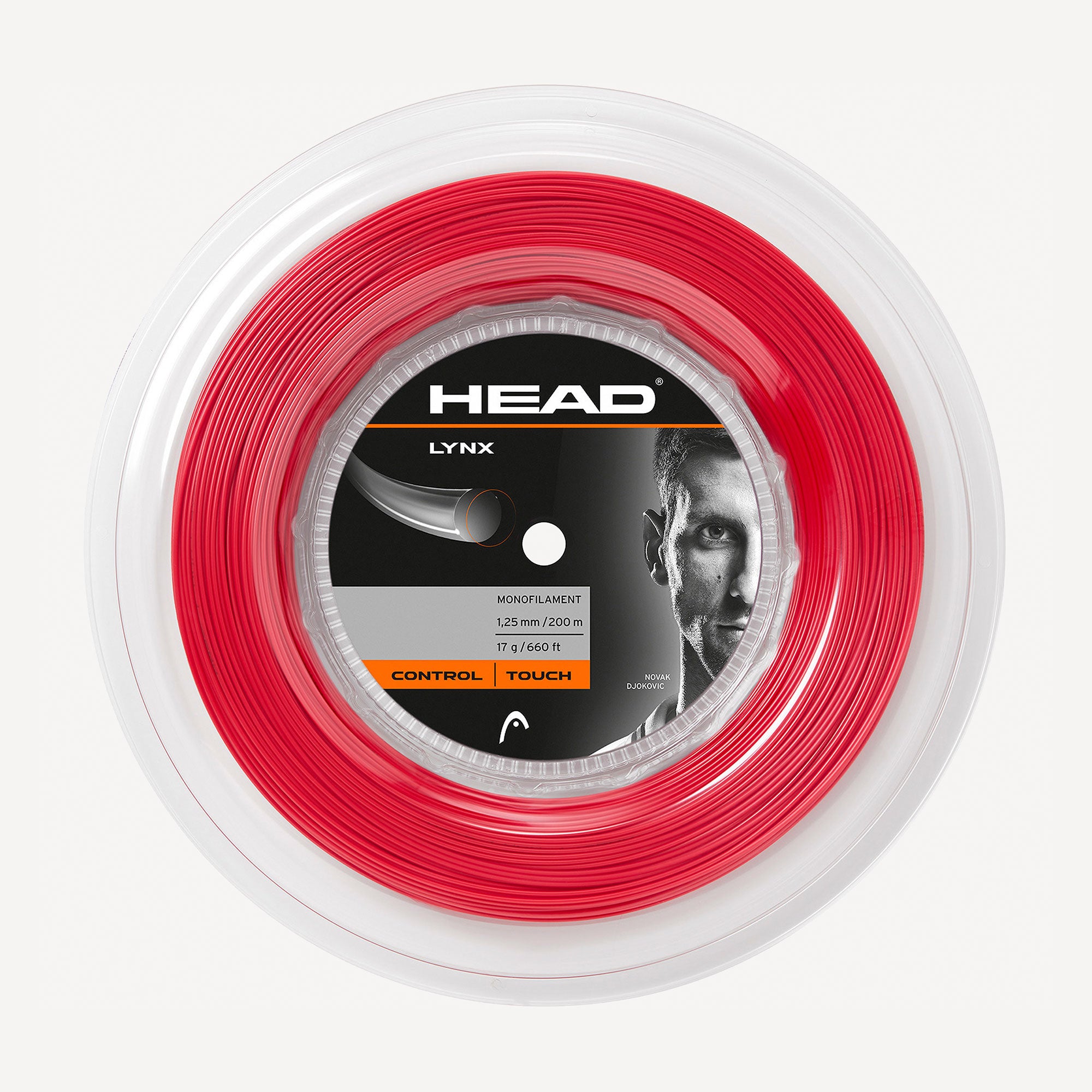 HEAD Lynx Tennis String Reel 200 m - Red (1)