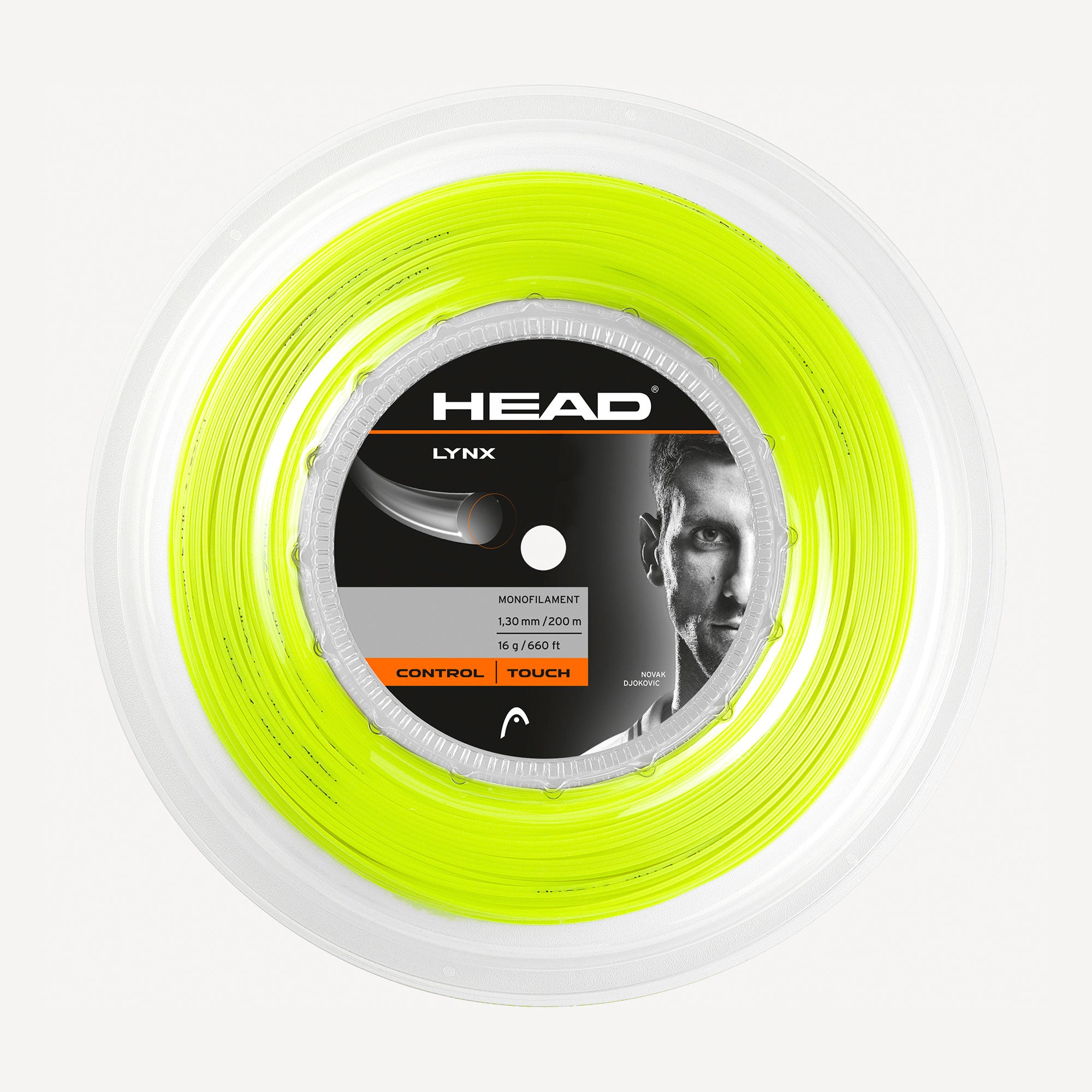 HEAD Lynx Tennis String Reel 200 m - Yellow (1)