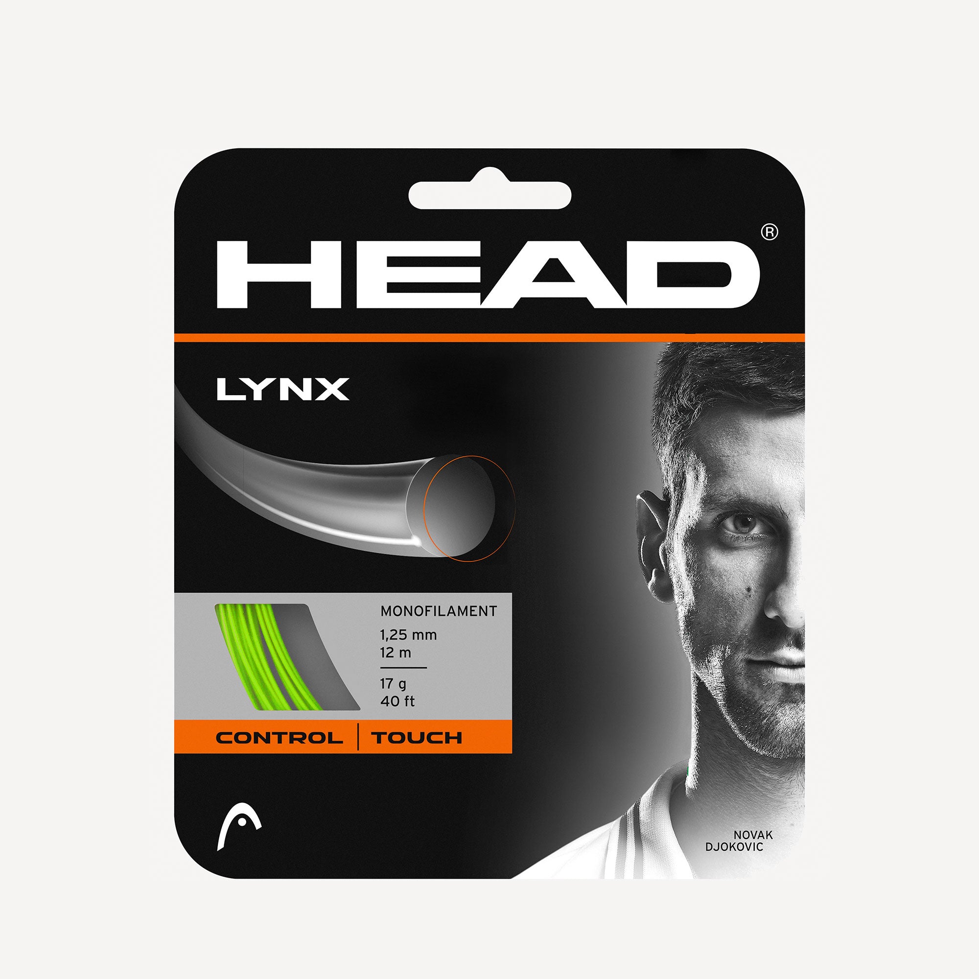 HEAD Lynx Tennis String Set 12 m - Green (1)