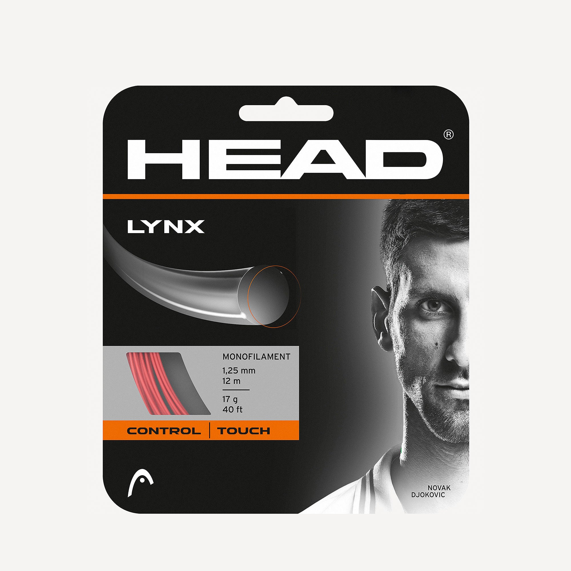 HEAD Lynx Tennis String Set 12 m - Red (1)