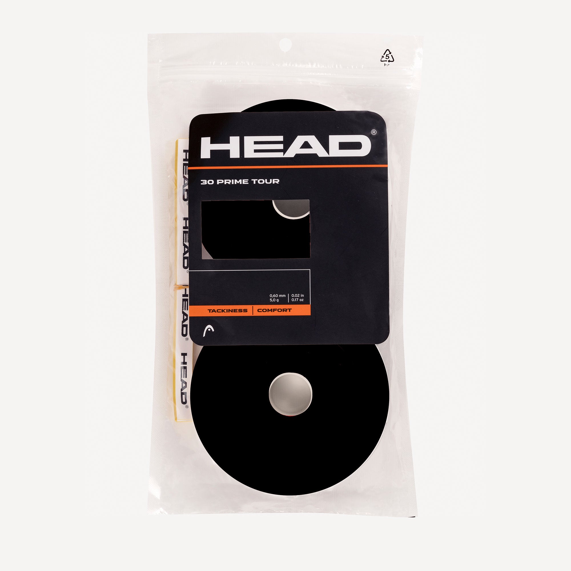 HEAD Prime Tour 30 Tennis Overgrip - Black (1)