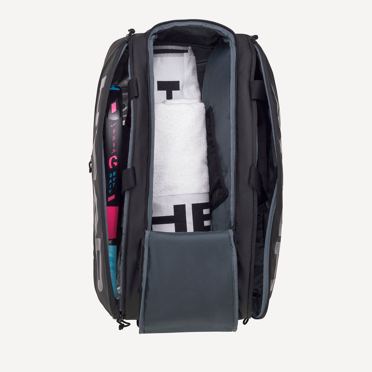 HEAD Pro X Large Padel Bag Black (3)