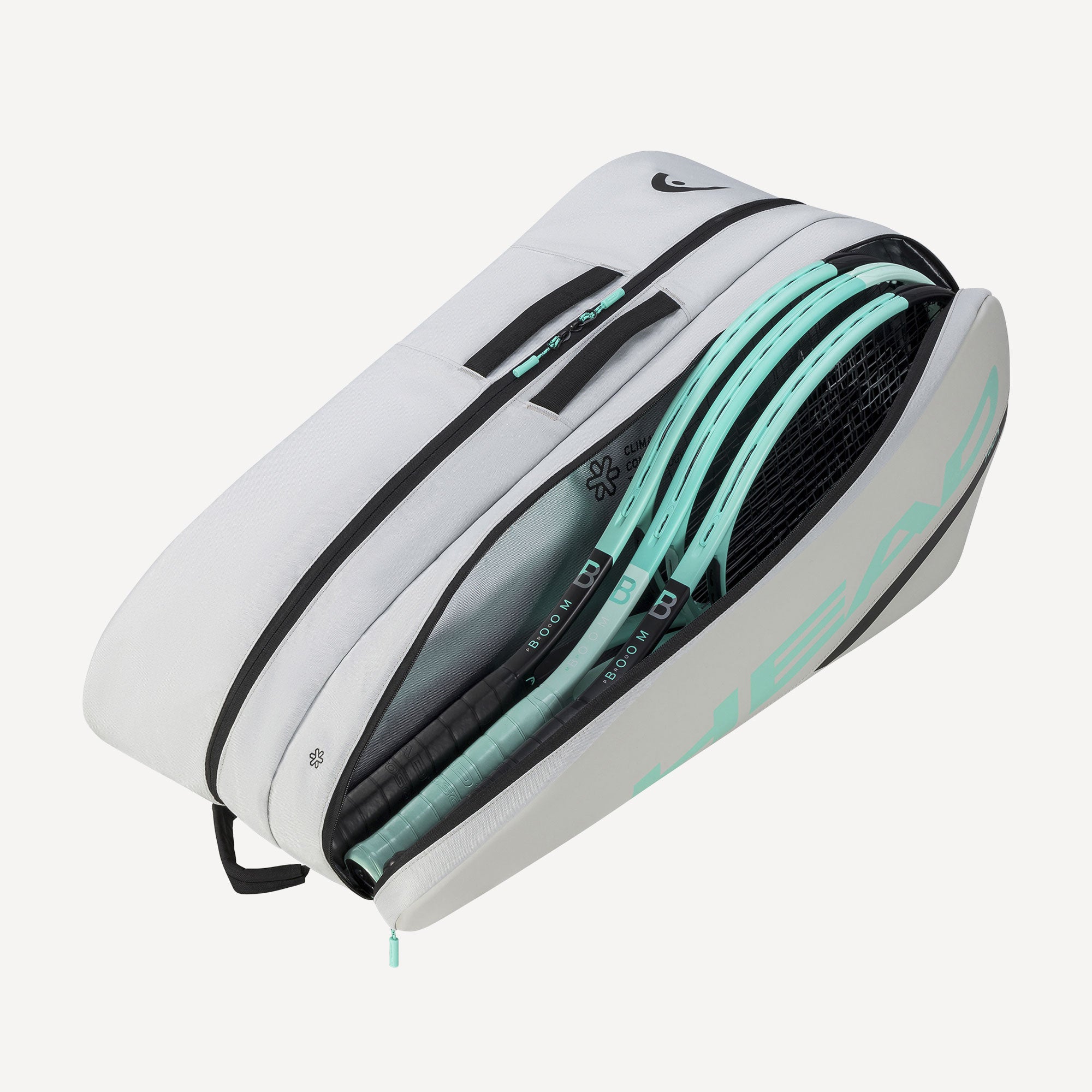 HEAD Tour Racket Tennis Bag L - Grey (2)