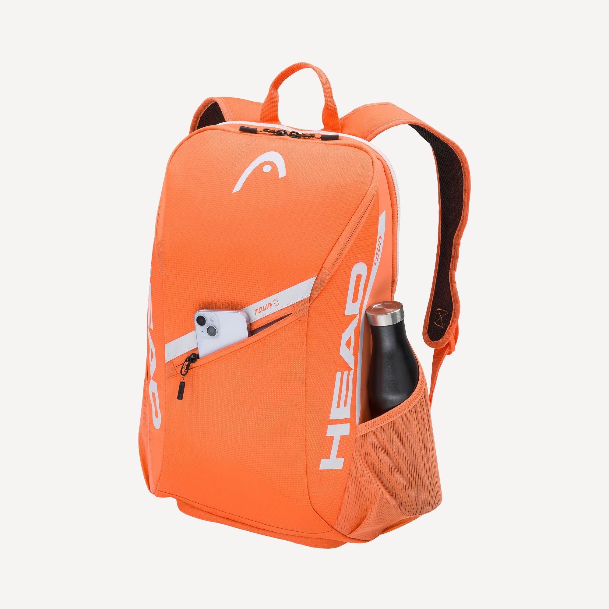 HEAD Tour Tennis Backpack 25L - Orange (5)