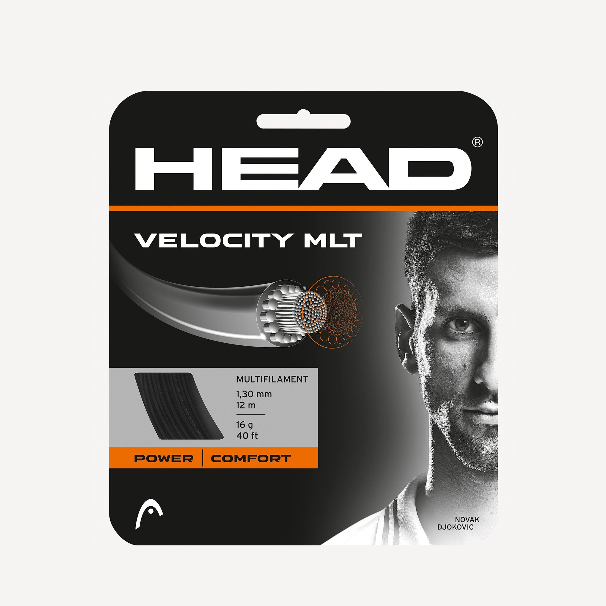 HEAD Velocity MLT Tennis String Set 12 m - Black (1)
