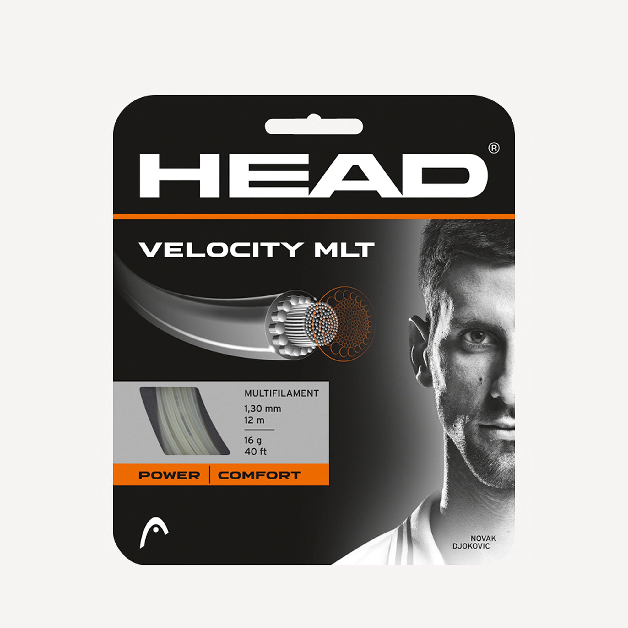 HEAD Velocity MLT Tennis String Set 12 m - Natural (1)