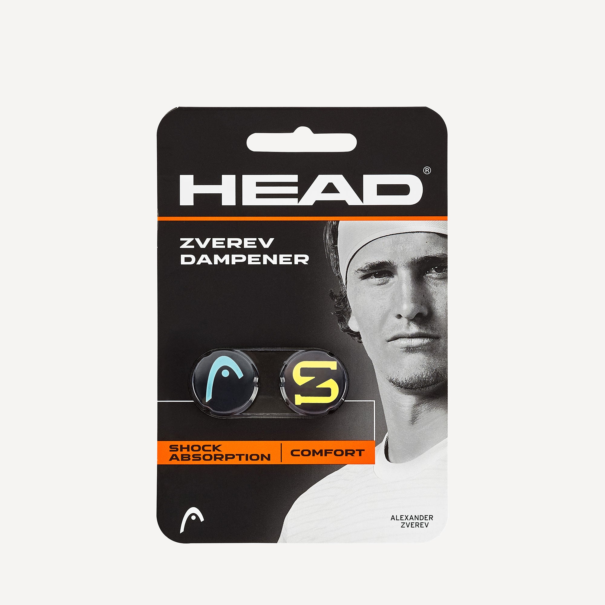 HEAD Zverev Tennis Dampener - Blue/Yellow (1)