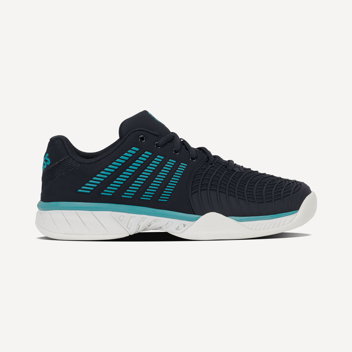 K-Swiss Express Light 3 Men's Carpet Tennis Shoes - Blue (1)