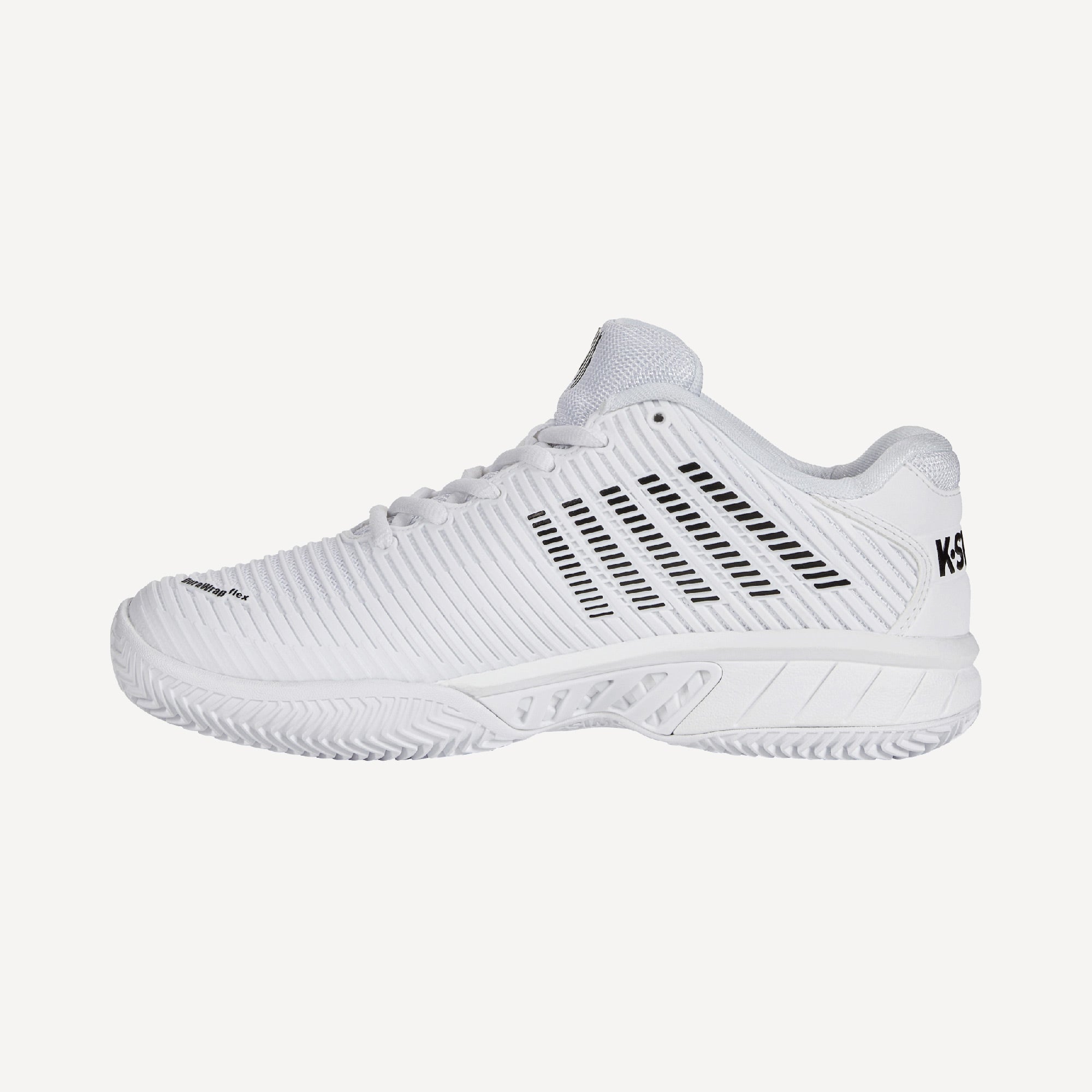 K-Swiss Hypercourt Express 2 Women's Clay Court Tennis Shoes - White/Black (3)