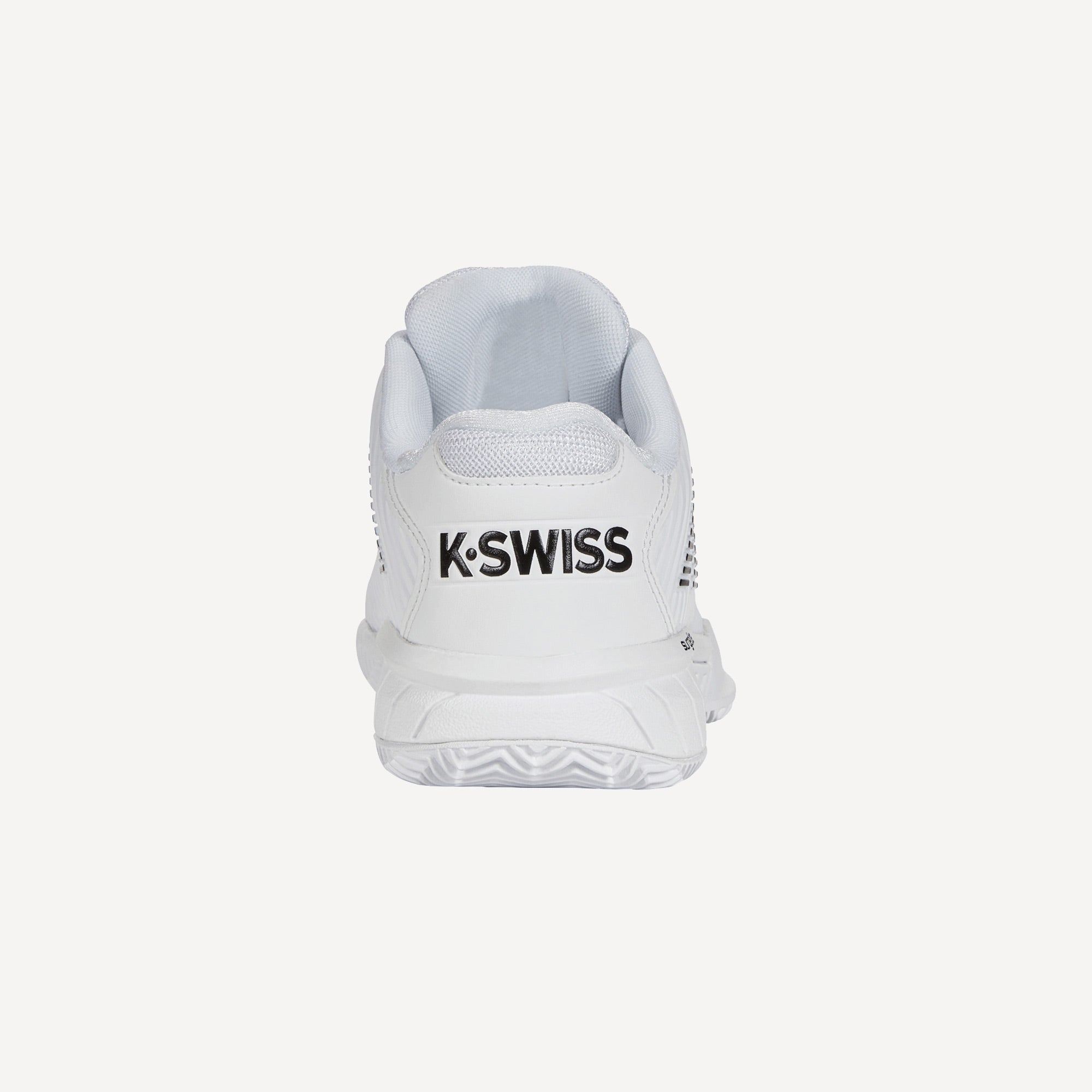 K-Swiss Hypercourt Express 2 Women's Clay Court Tennis Shoes - White/Black (6)