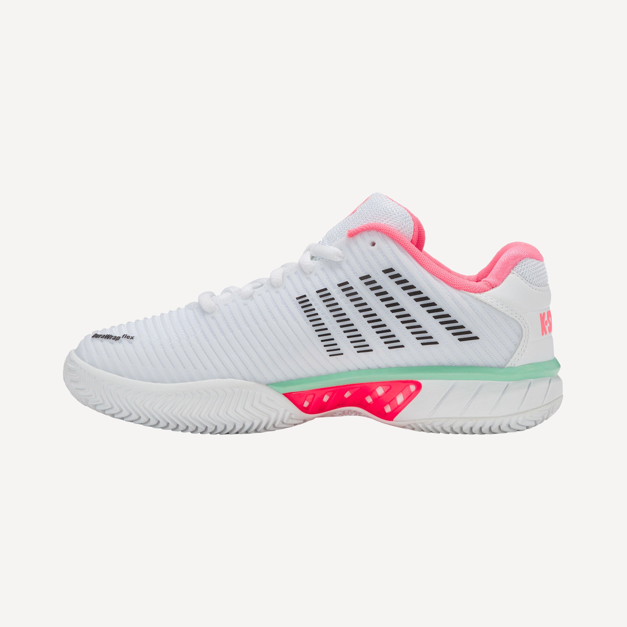 K-Swiss Hypercourt Express 2 Women's Clay Court Tennis Shoes - White (3)