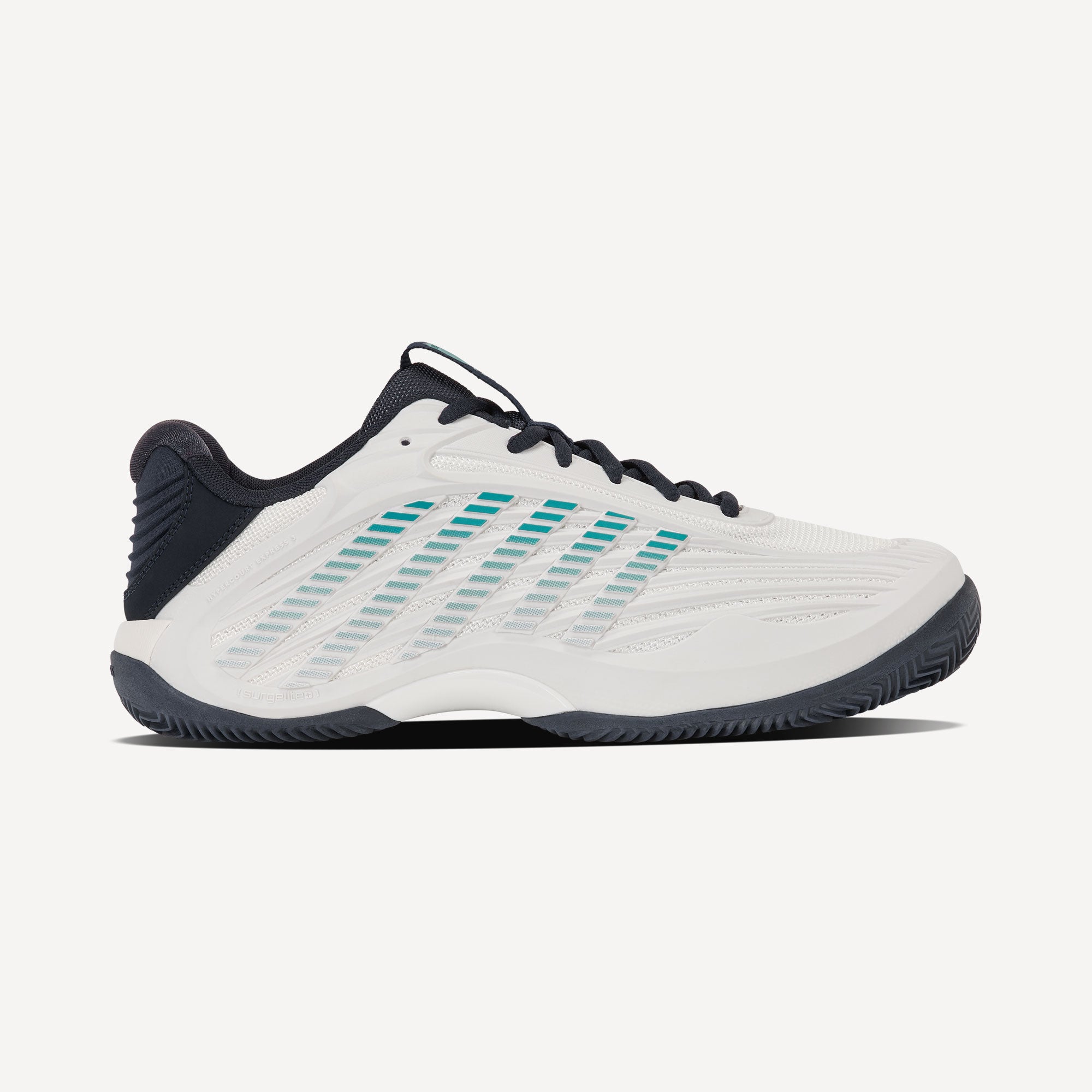 K-Swiss Hypercourt Express 3 Men's Clay Court Tennis Shoes - White (1)