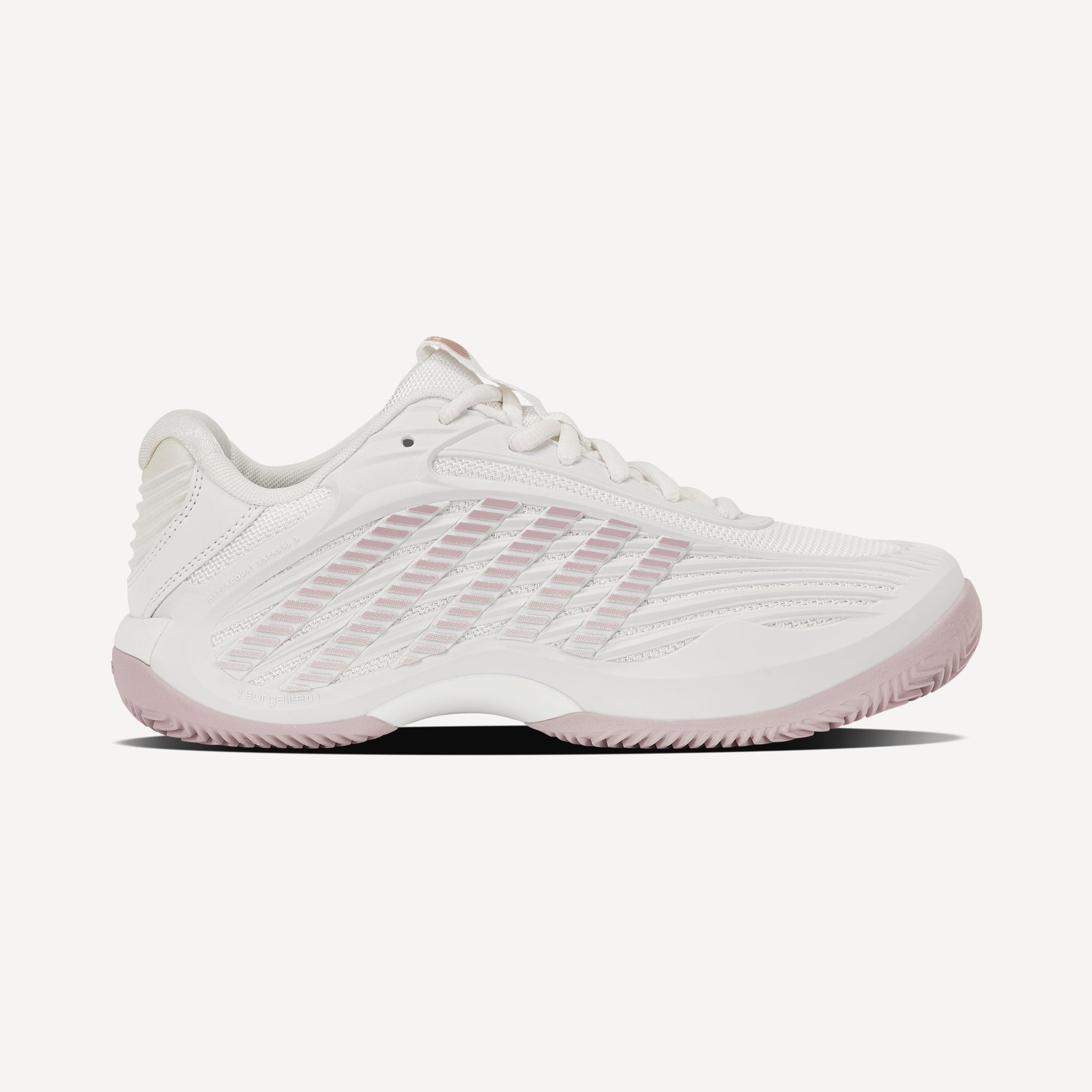 K-Swiss Hypercourt Express 3 Women's Clay Court Tennis Shoes - White (1)