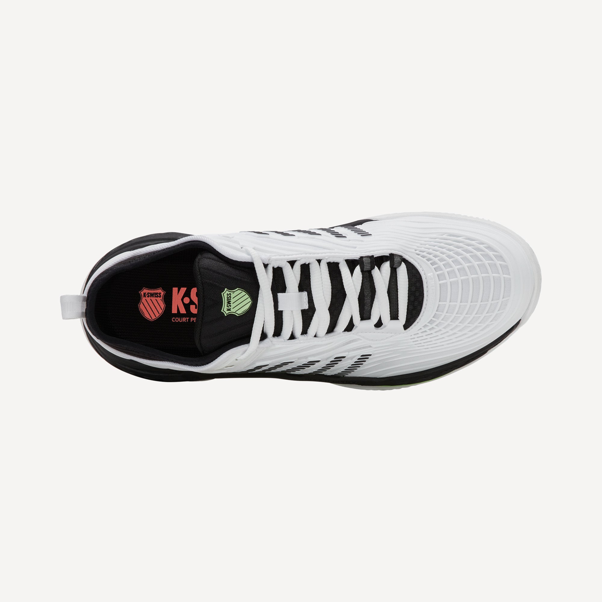 K-Swiss Hypercourt Supreme 2 Men's Clay Court Tennis Shoes - White (6)