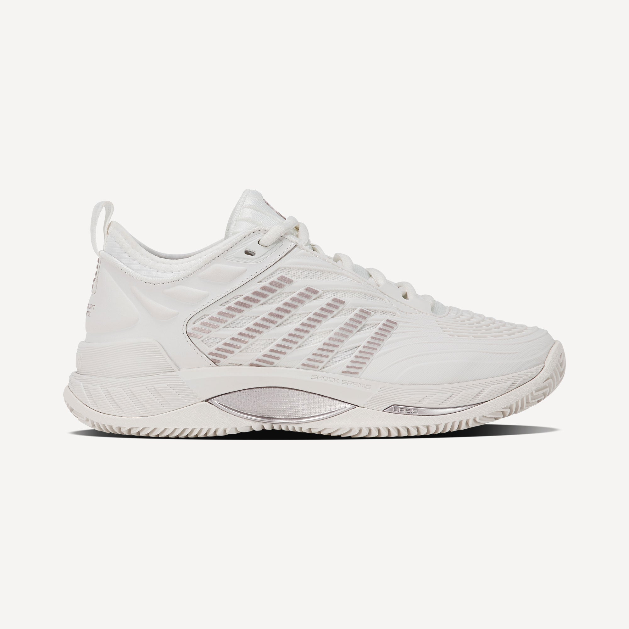 K-Swiss Hypercourt Supreme 2 Women's Clay Court Tennis Shoes - White (1)