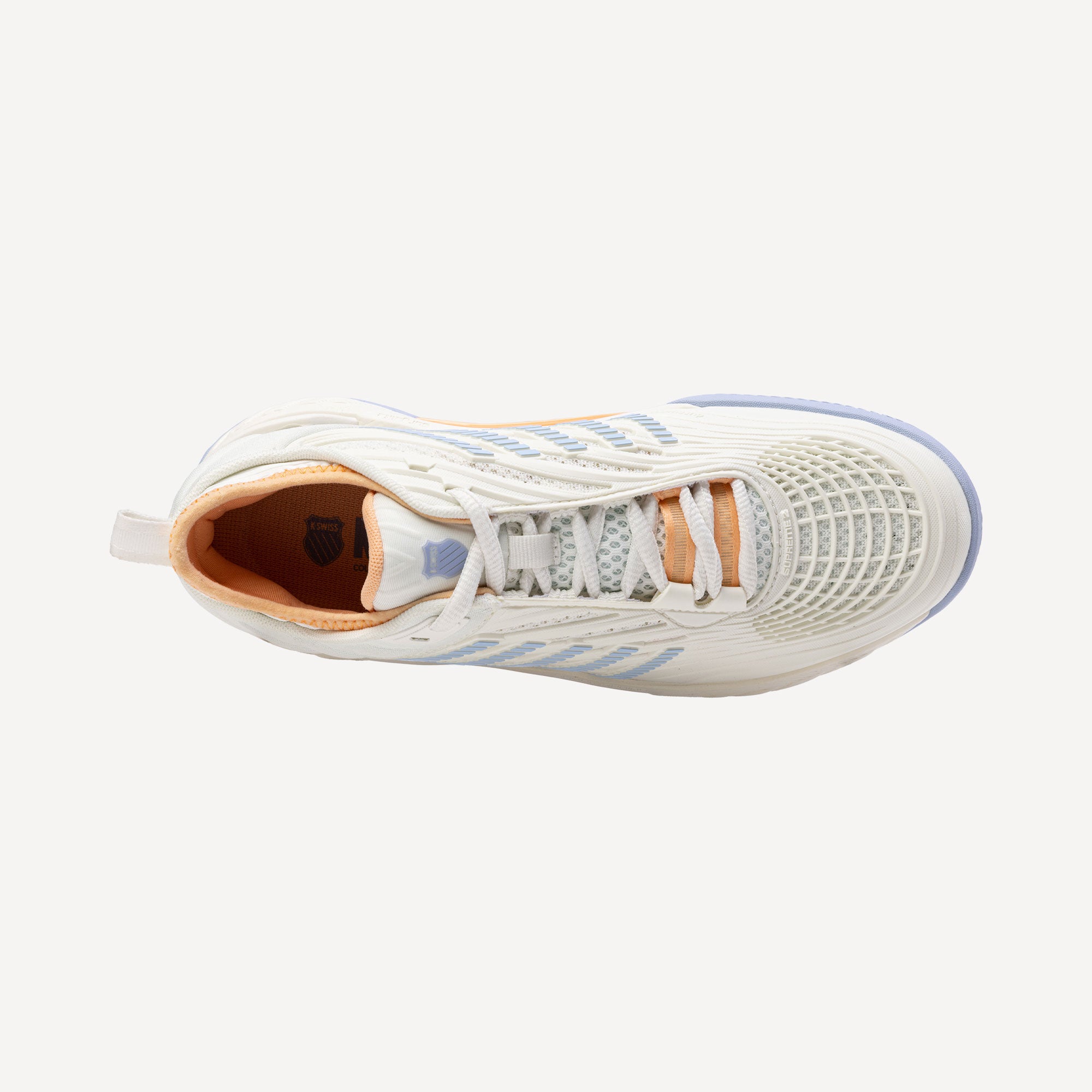 K-Swiss Hypercourt Supreme 2 Women's Clay Court Tennis Shoes - White (7)