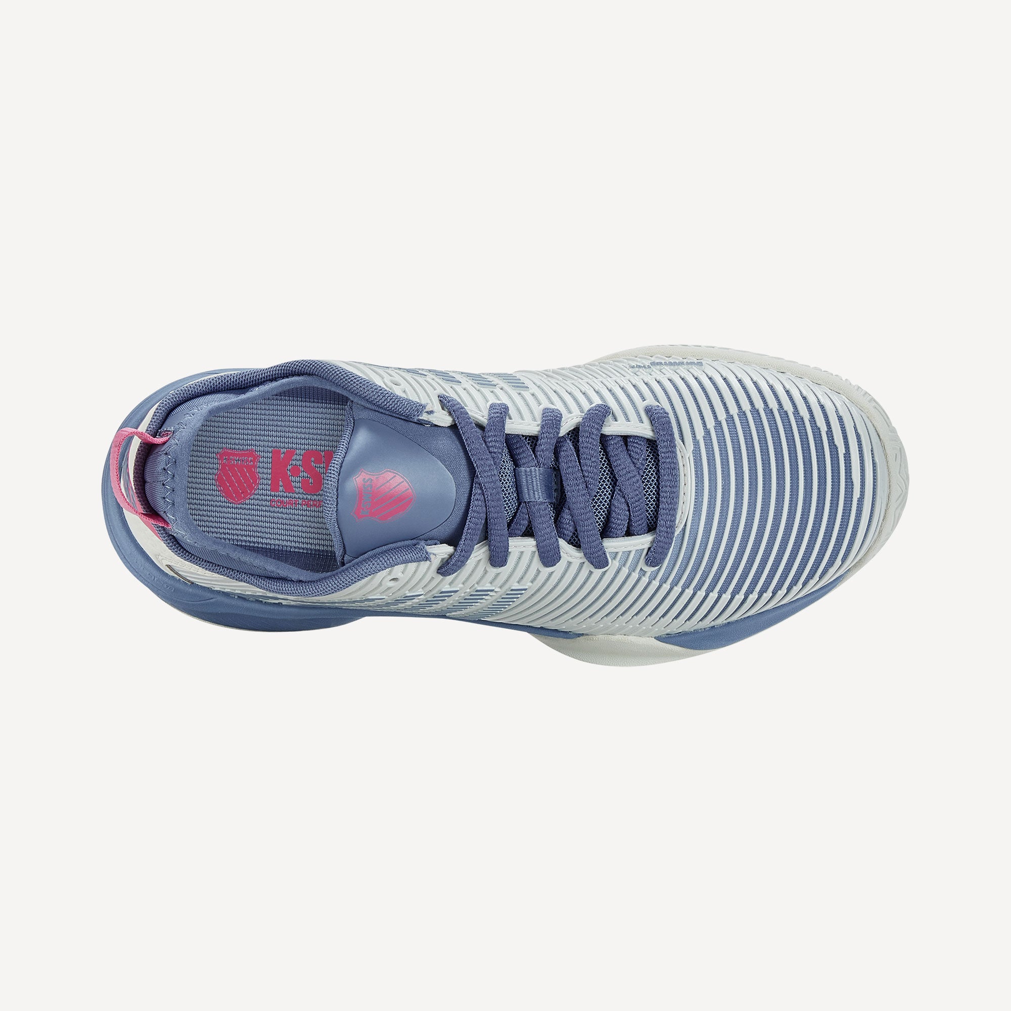 K-Swiss Hypercourt Supreme Women's Clay Court Tennis Shoes Blue (7)