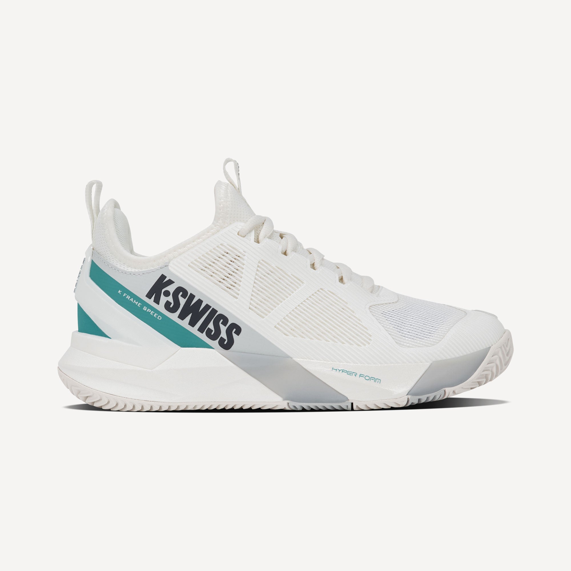K-Swiss K-Frame Speed Women's Clay Court Tennis Shoes - White (1)
