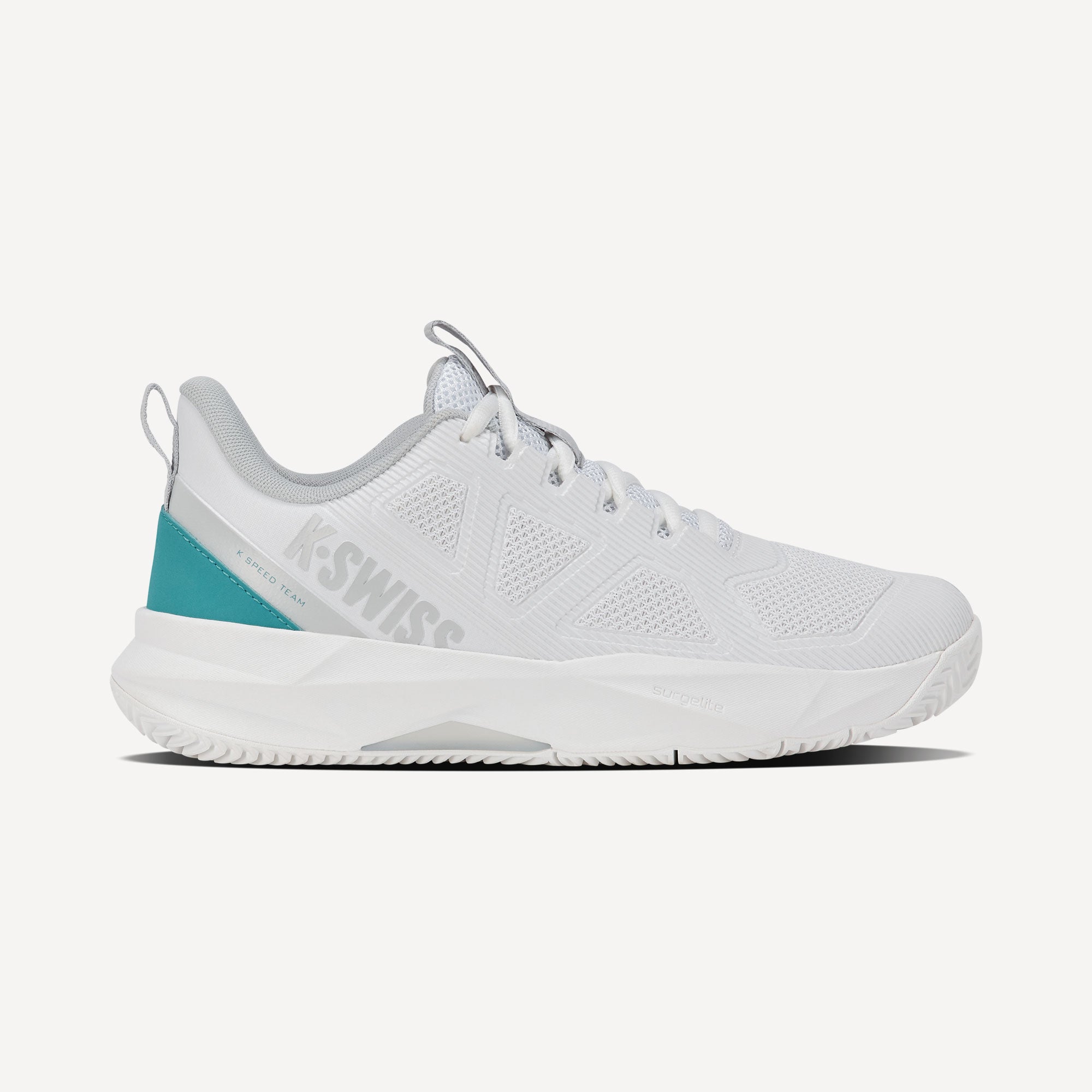 K-Swiss K-Speed Team Women's Clay Court Tennis Shoes - White (1)