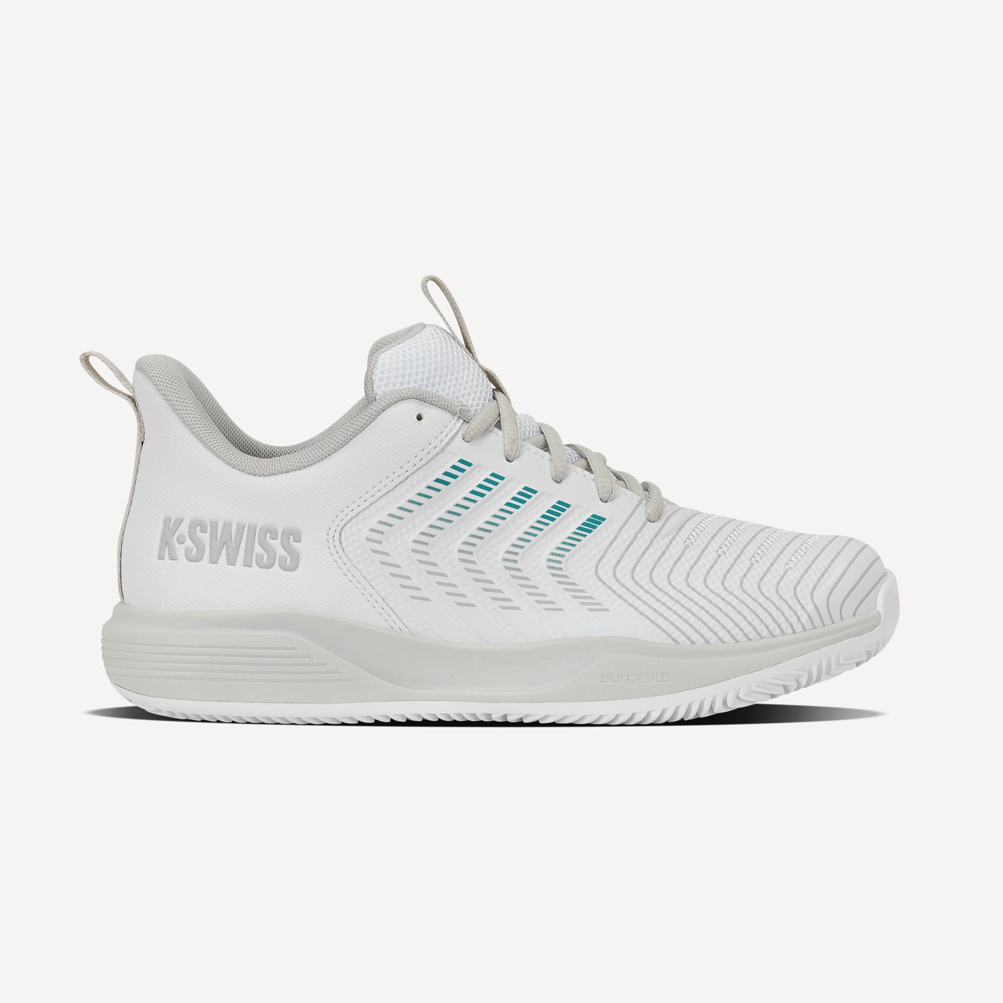 K-Swiss Ultrashot Light Women's Clay Court Tennis Shoes - White (1)