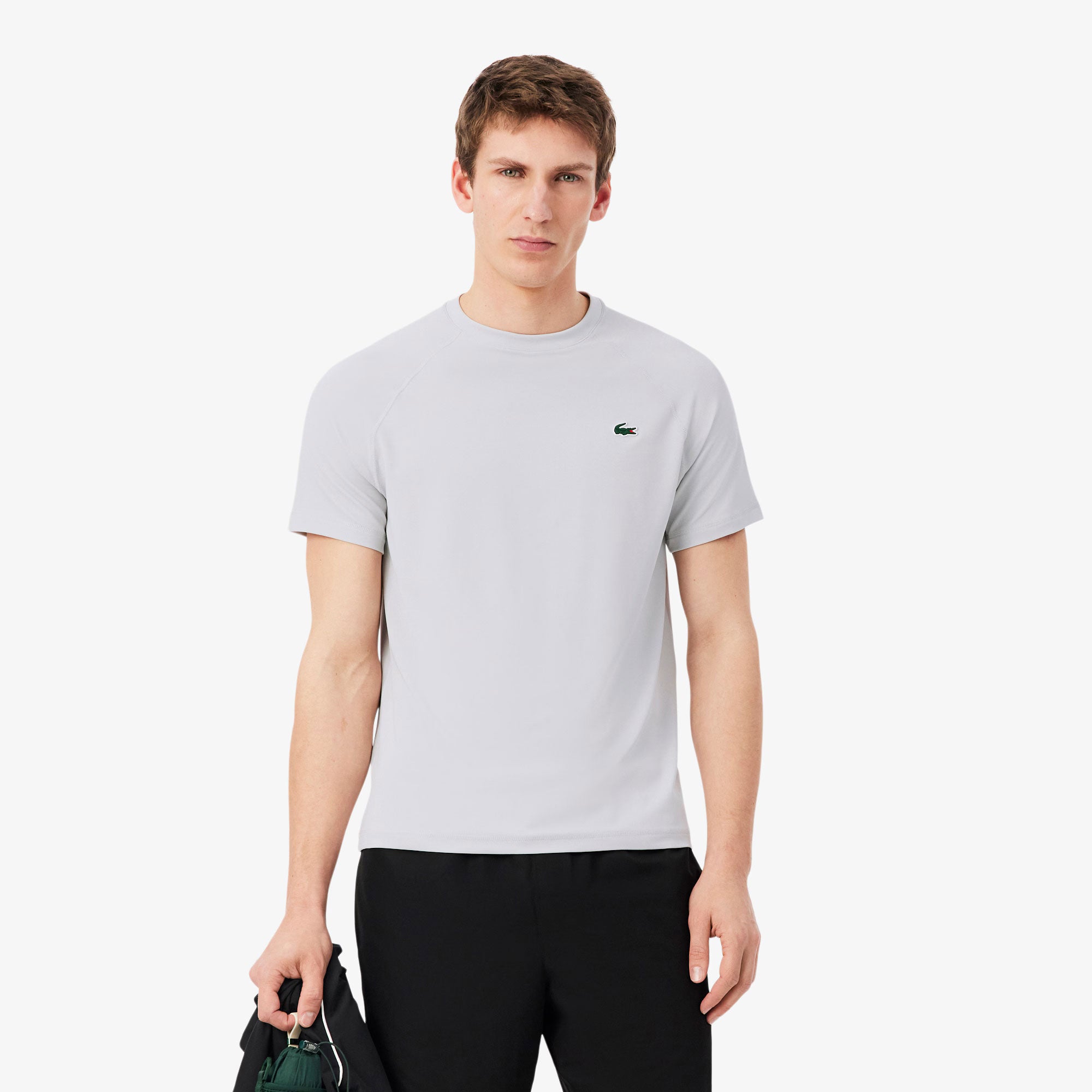 Lacoste Essentials Men's Ultra Dry Shirt - Grey (1)