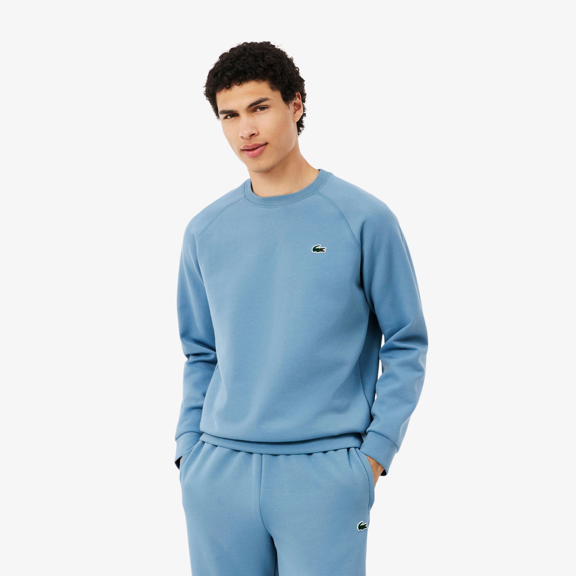 Lacoste Men's Breathable Tennis Sweater - Blue (1)