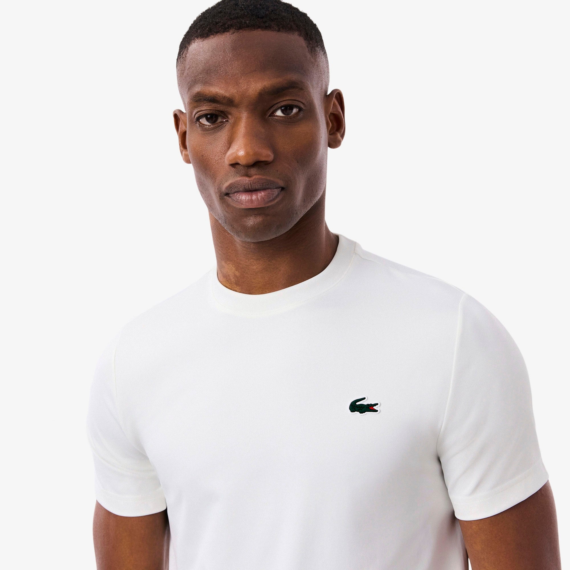 Lacoste Men's Ultra Dry Light Tennis Shirt - White (3)