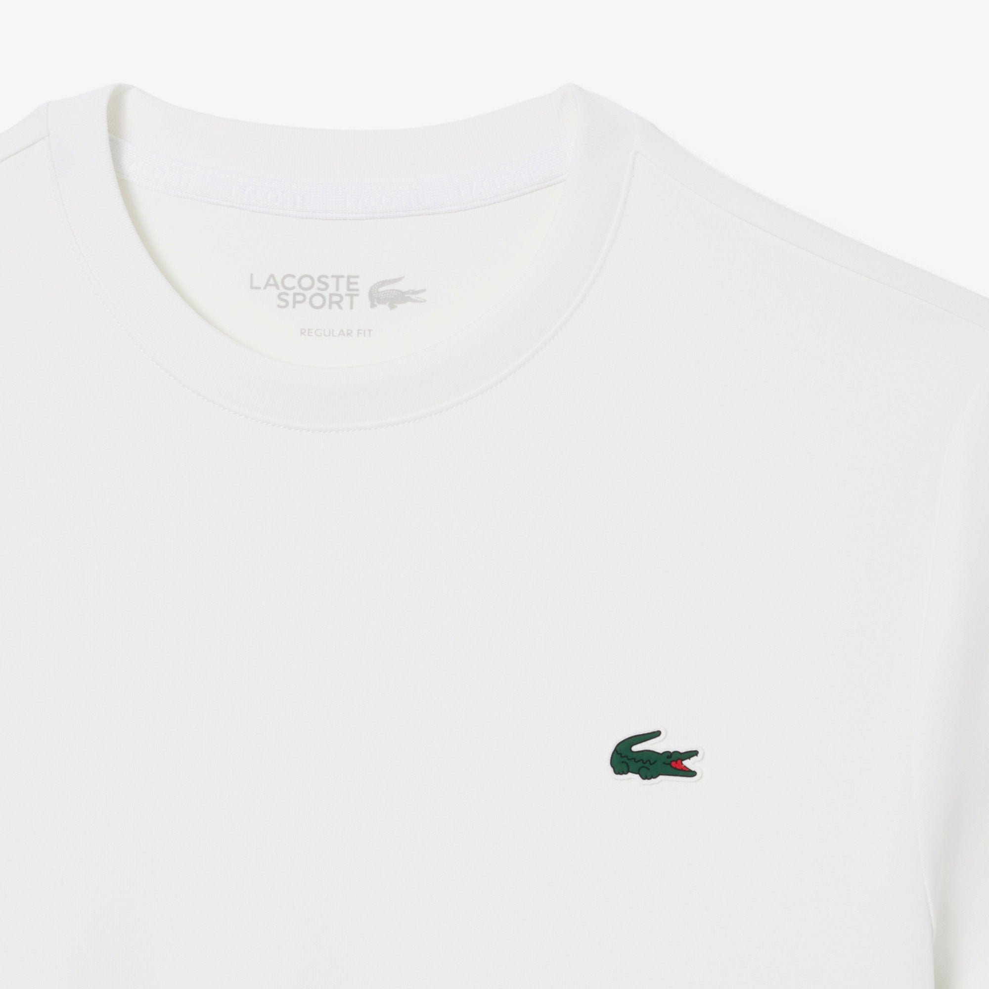 Lacoste Men's Ultra Dry Light Tennis Shirt - White (6)