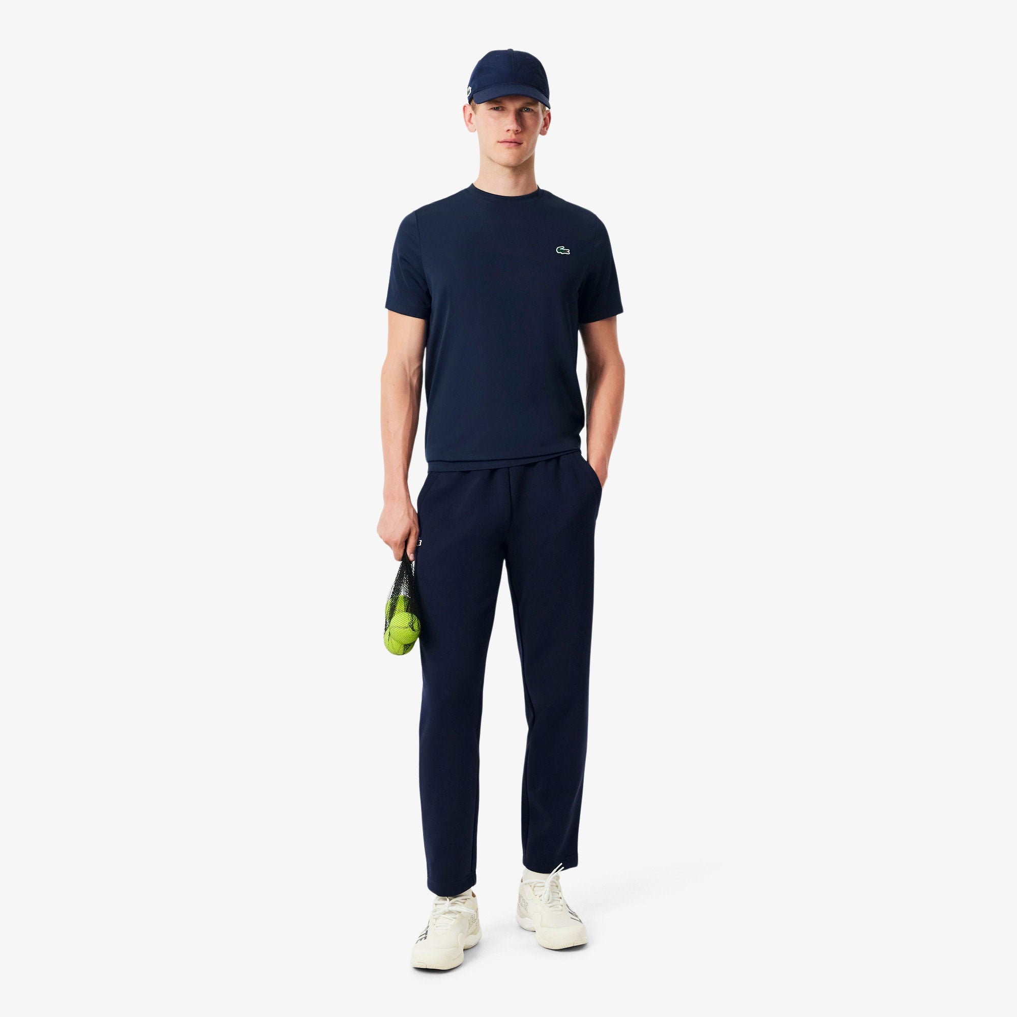 Lacoste Men's Ultra Dry Light Tennis Shirt - Dark Blue (4)
